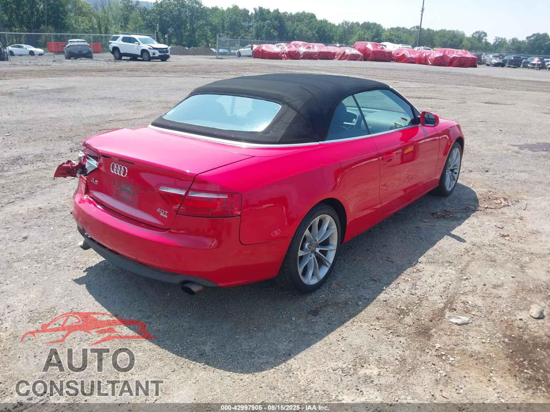 AUDI A5 2012 - WAUCFAFH9CN001876