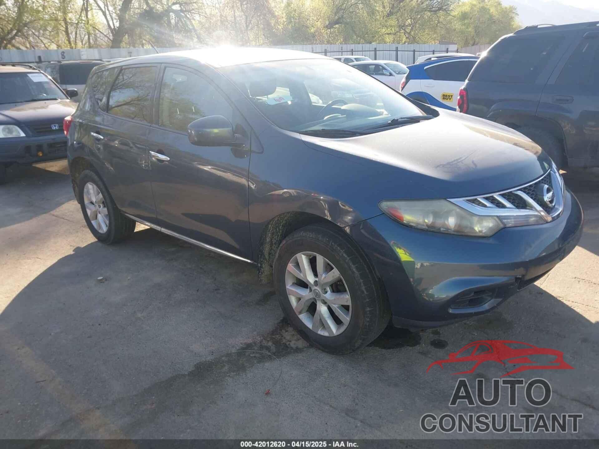 NISSAN MURANO 2011 - JN8AZ1MW7BW180502