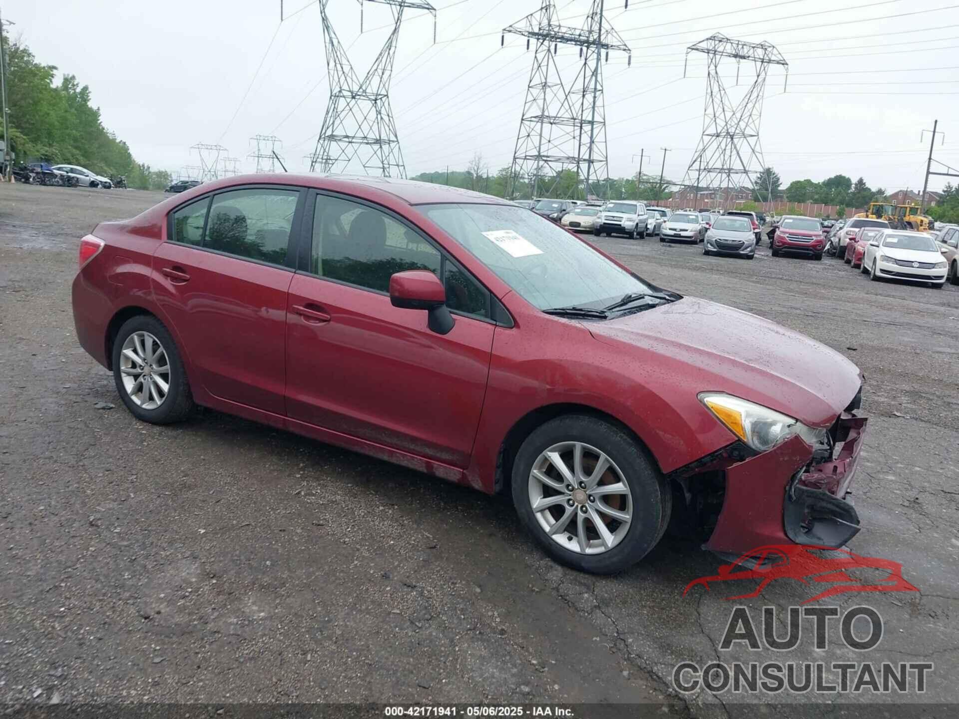 SUBARU IMPREZA 2014 - JF1GJAC61EH016496