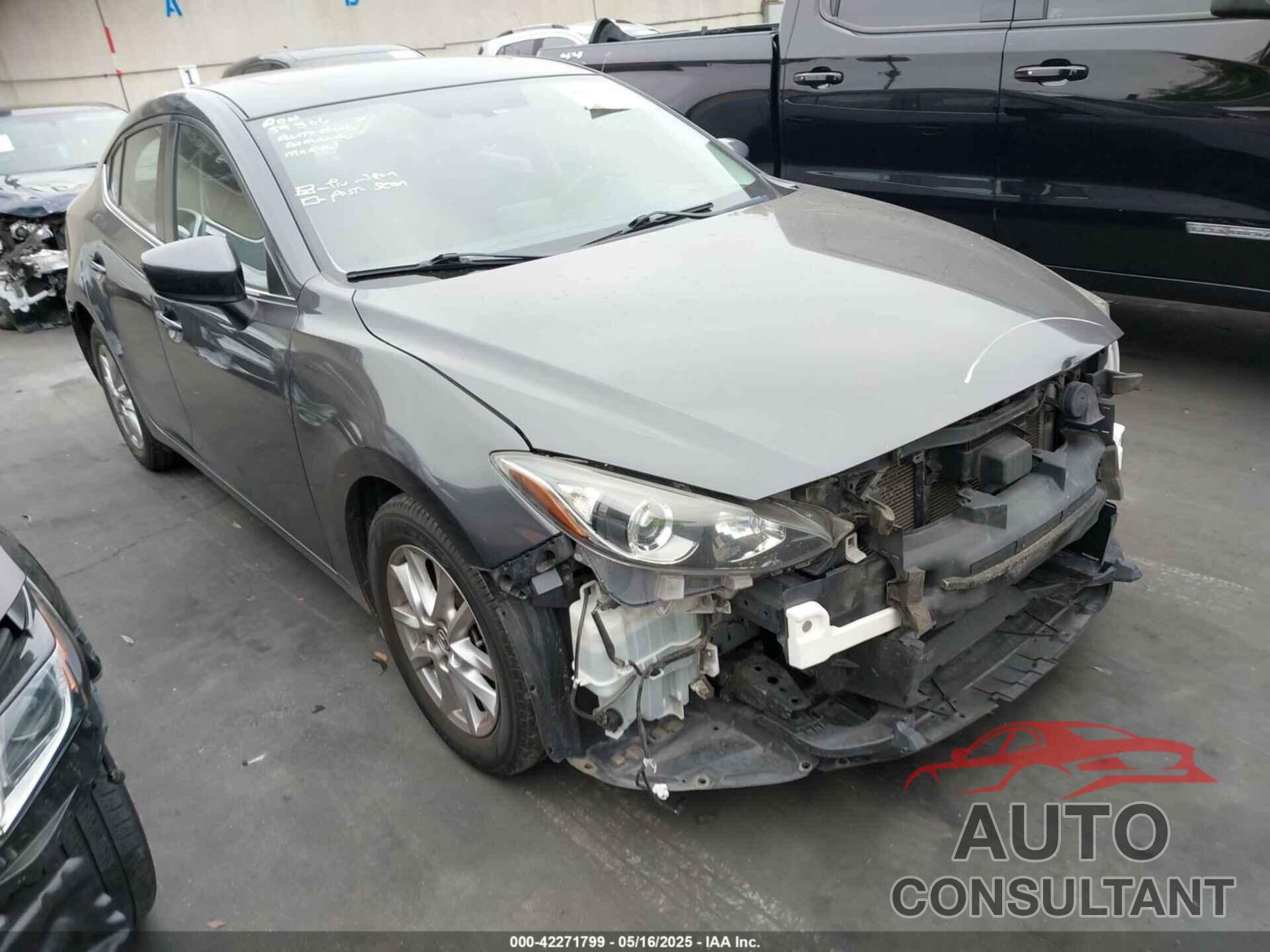 MAZDA MAZDA3 2016 - JM1BM1W72G1291323