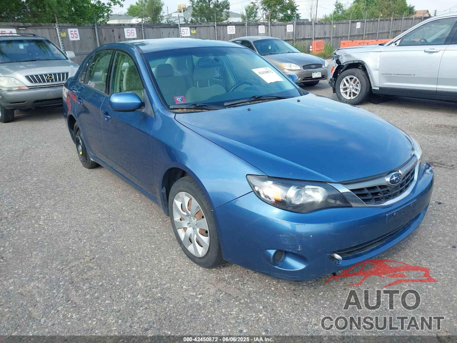 SUBARU IMPREZA 2009 - JF1GE61629G500273