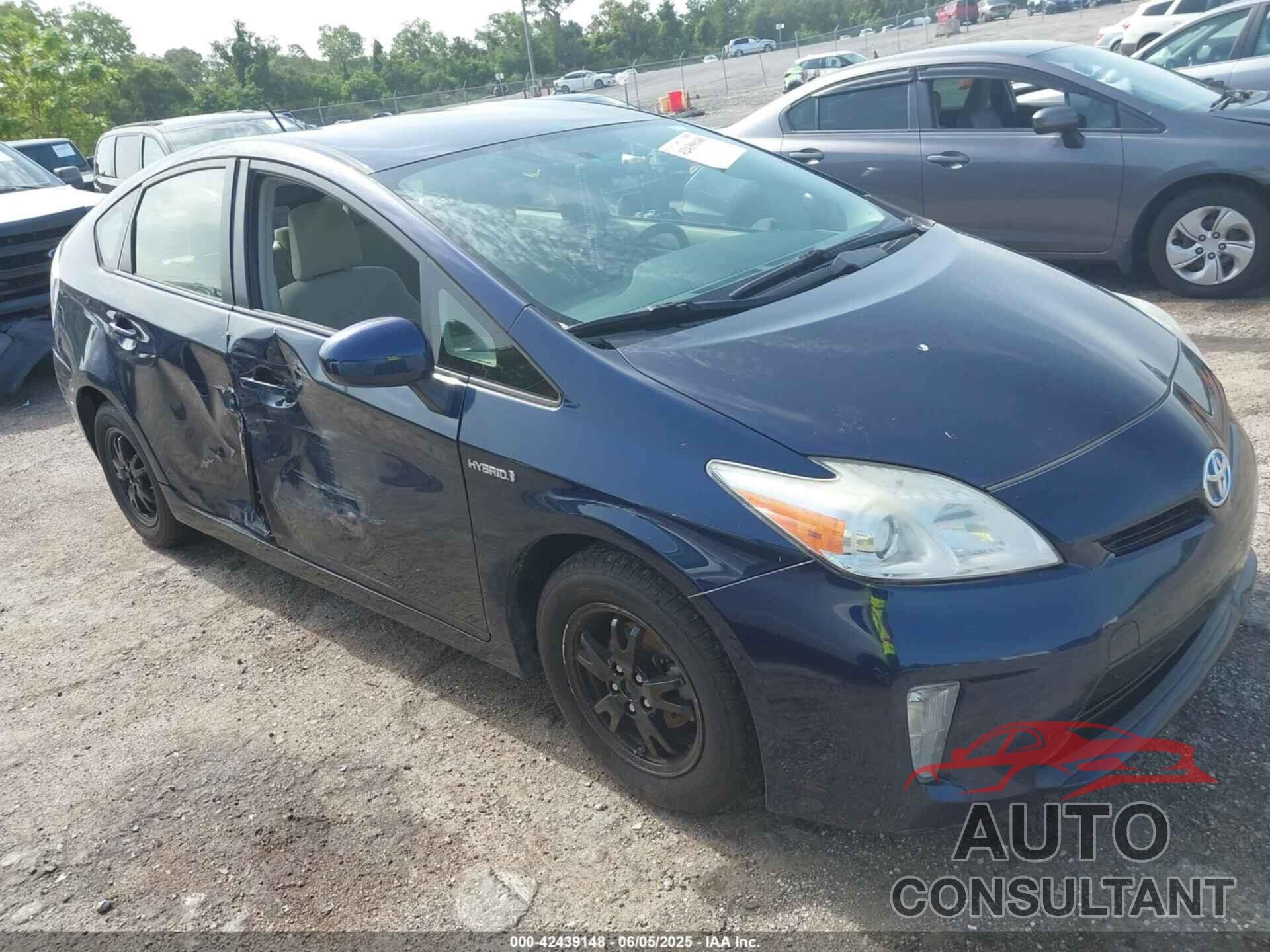 TOYOTA PRIUS 2013 - JTDKN3DU1D0350350