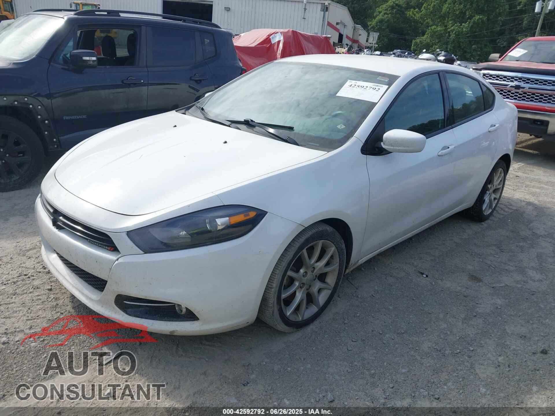 DODGE DART 2013 - 1C3CDFBA3DD289730
