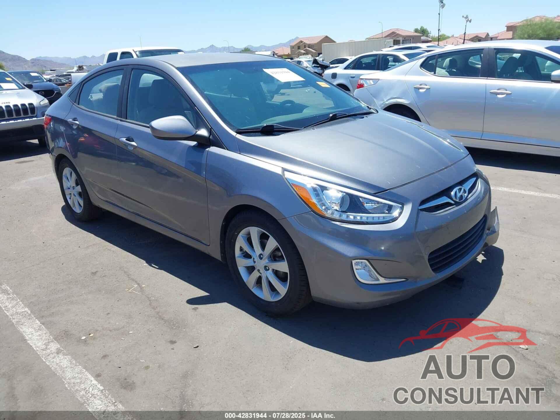 HYUNDAI ACCENT 2014 - KMHCU4AE5EU771715