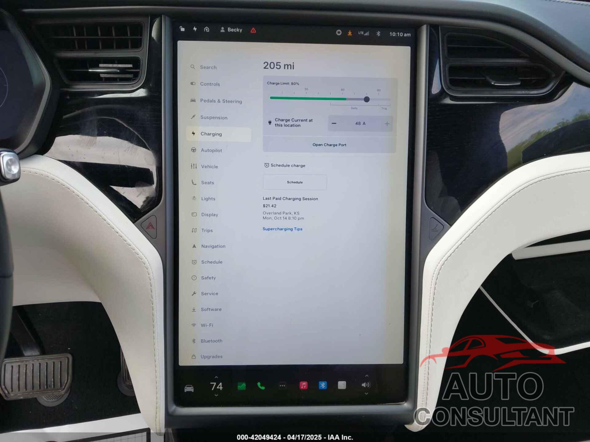 TESLA MODEL X 2019 - 5YJXCBE27KF150381