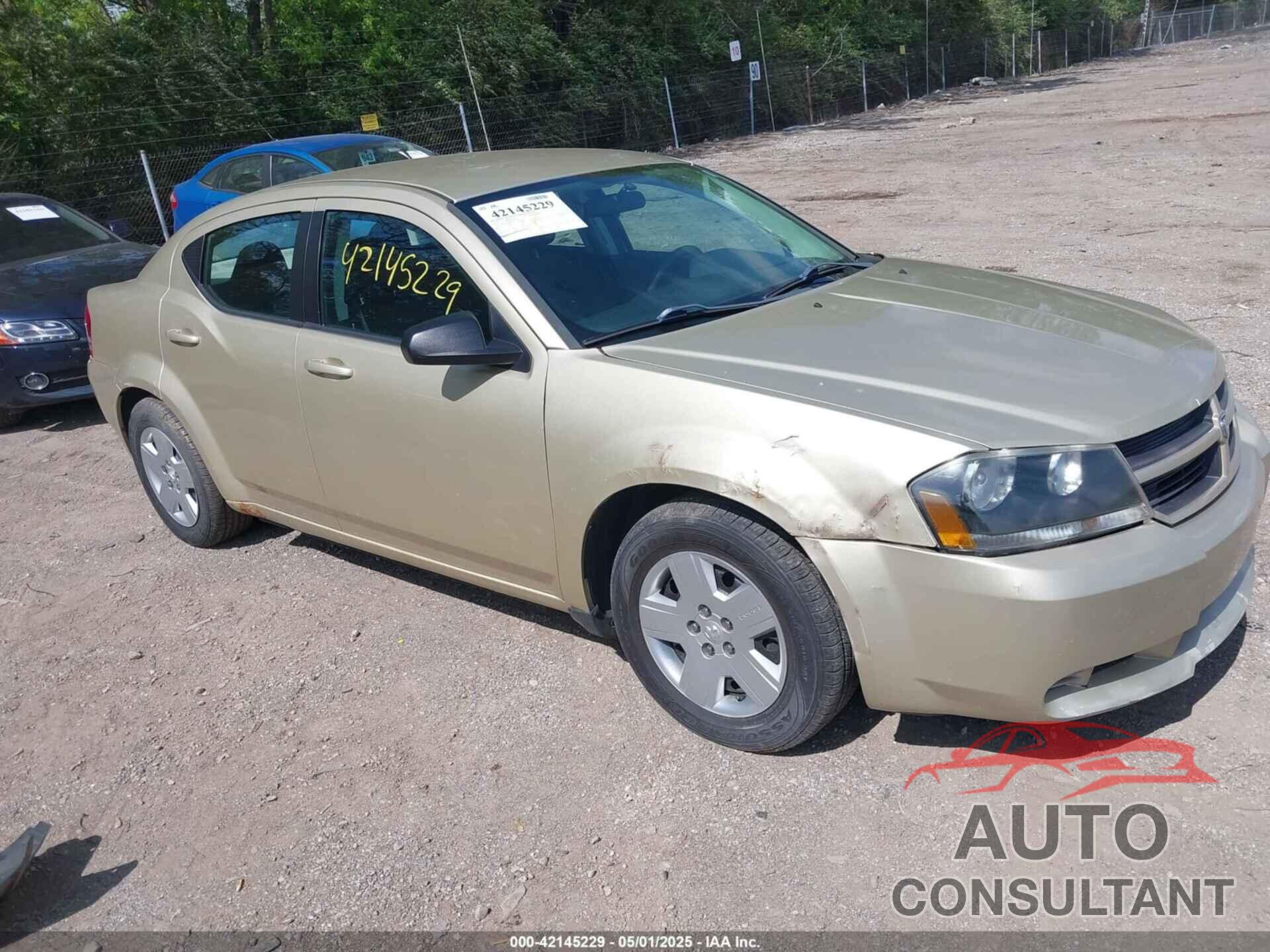 DODGE AVENGER 2010 - 1B3CC4FB4AN198219