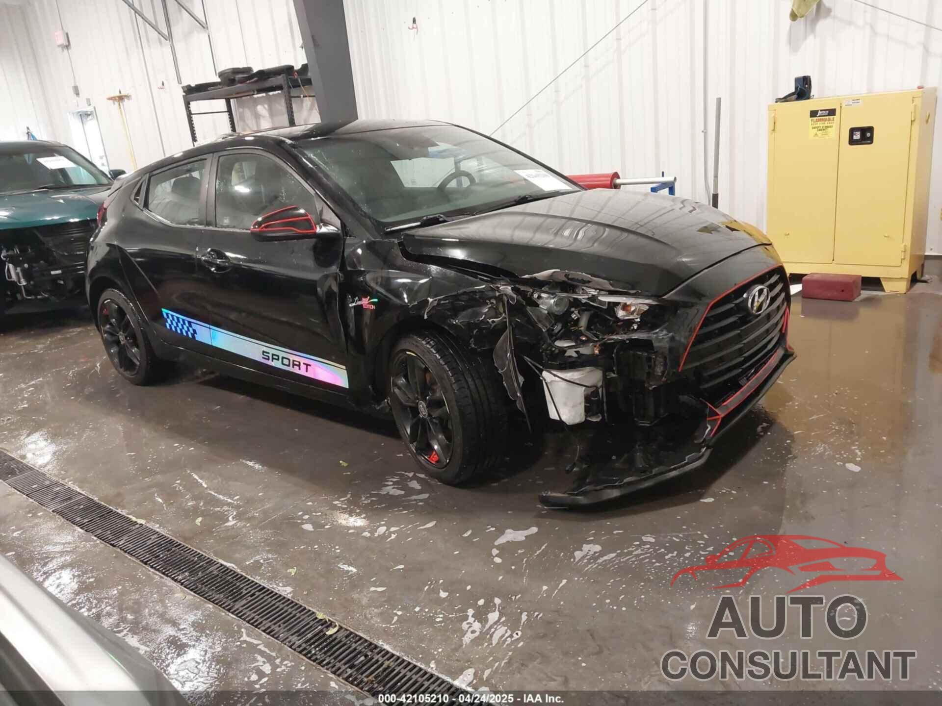 HYUNDAI VELOSTER 2019 - KMHTG6AFXKU011920