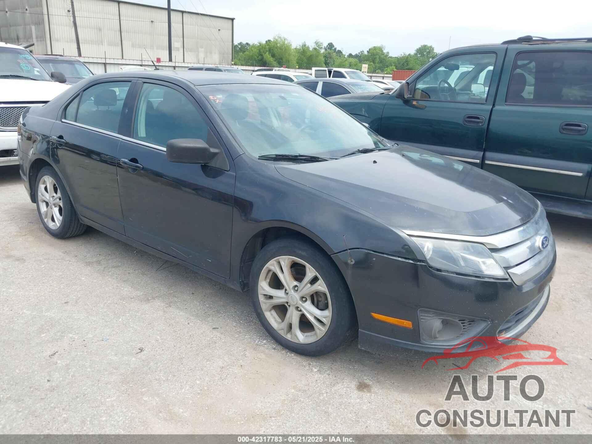 FORD FUSION 2012 - 3FAHP0HA4CR381213