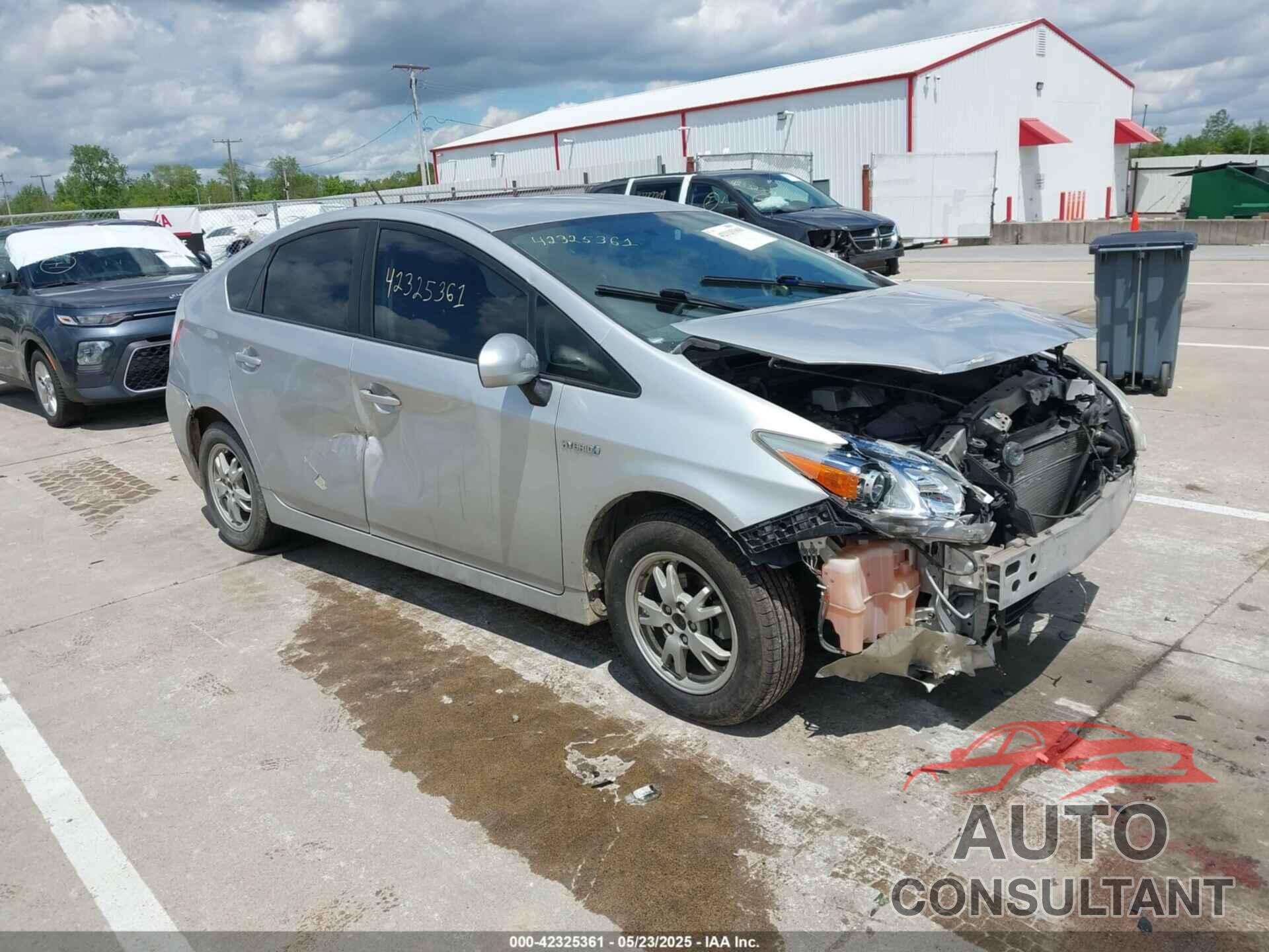 TOYOTA PRIUS 2010 - JTDKN3DUXA1306630