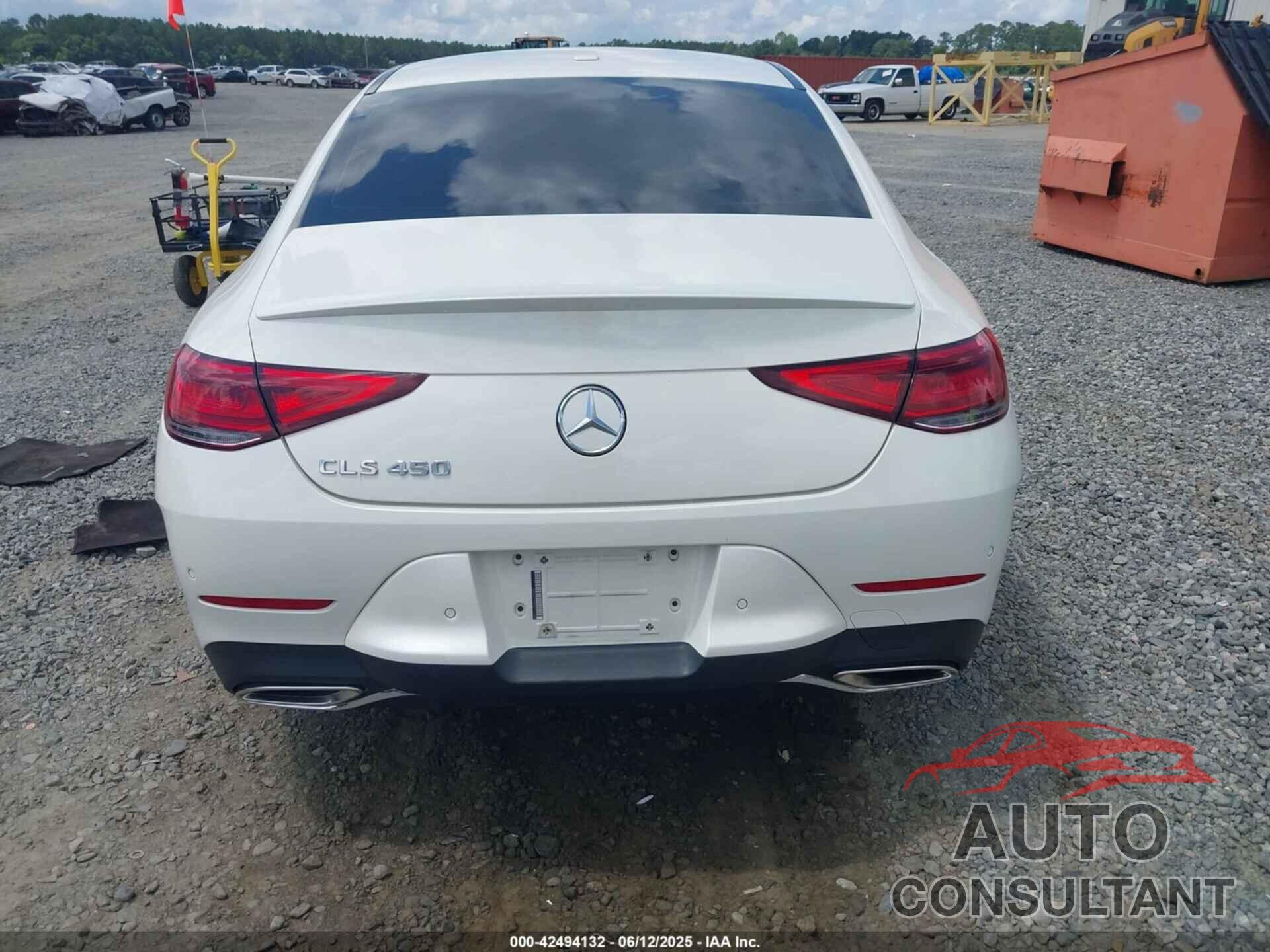 MERCEDES-BENZ CLS 450 2019 - WDD2J5JB4KA028082