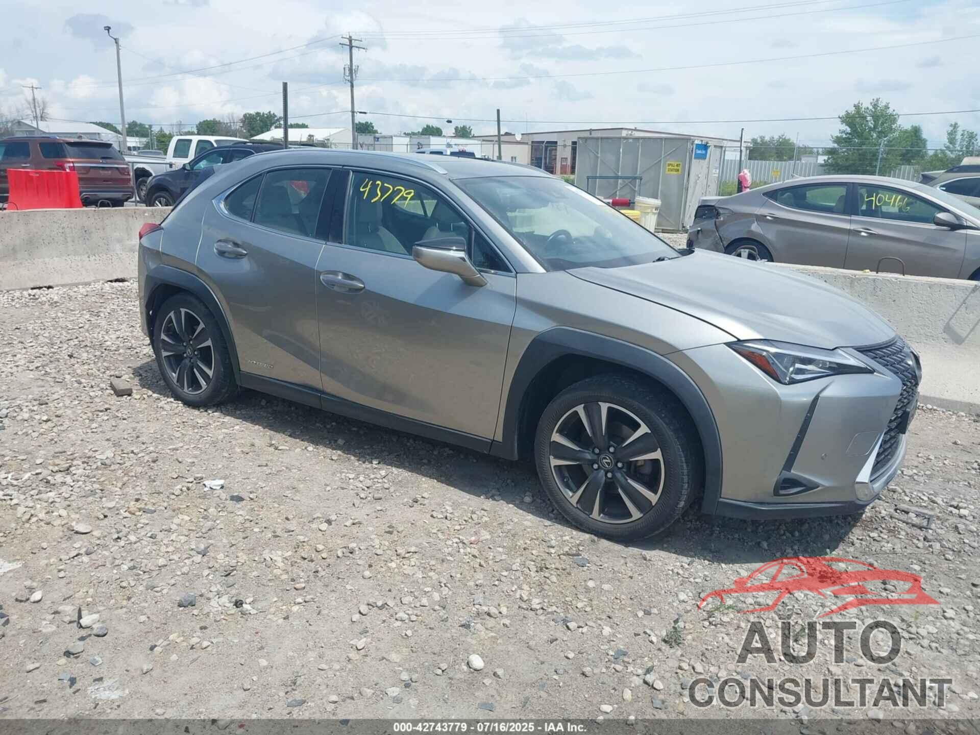LEXUS UX 250H 2019 - JTHU9JBH4K2002288