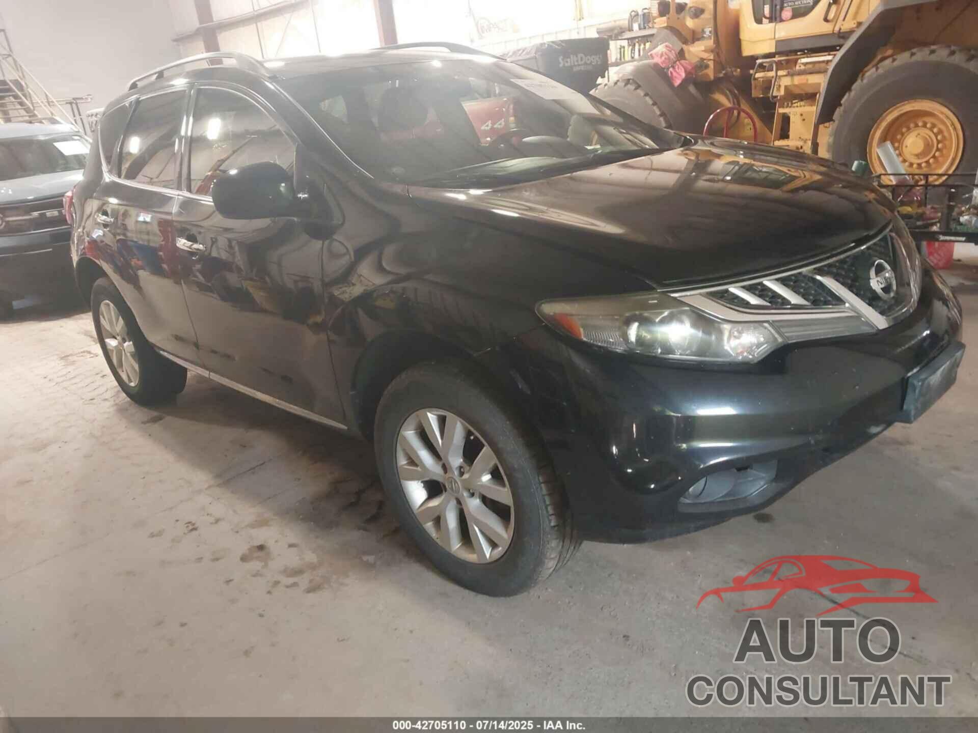 NISSAN MURANO 2013 - JN8AZ1MW5DW318749