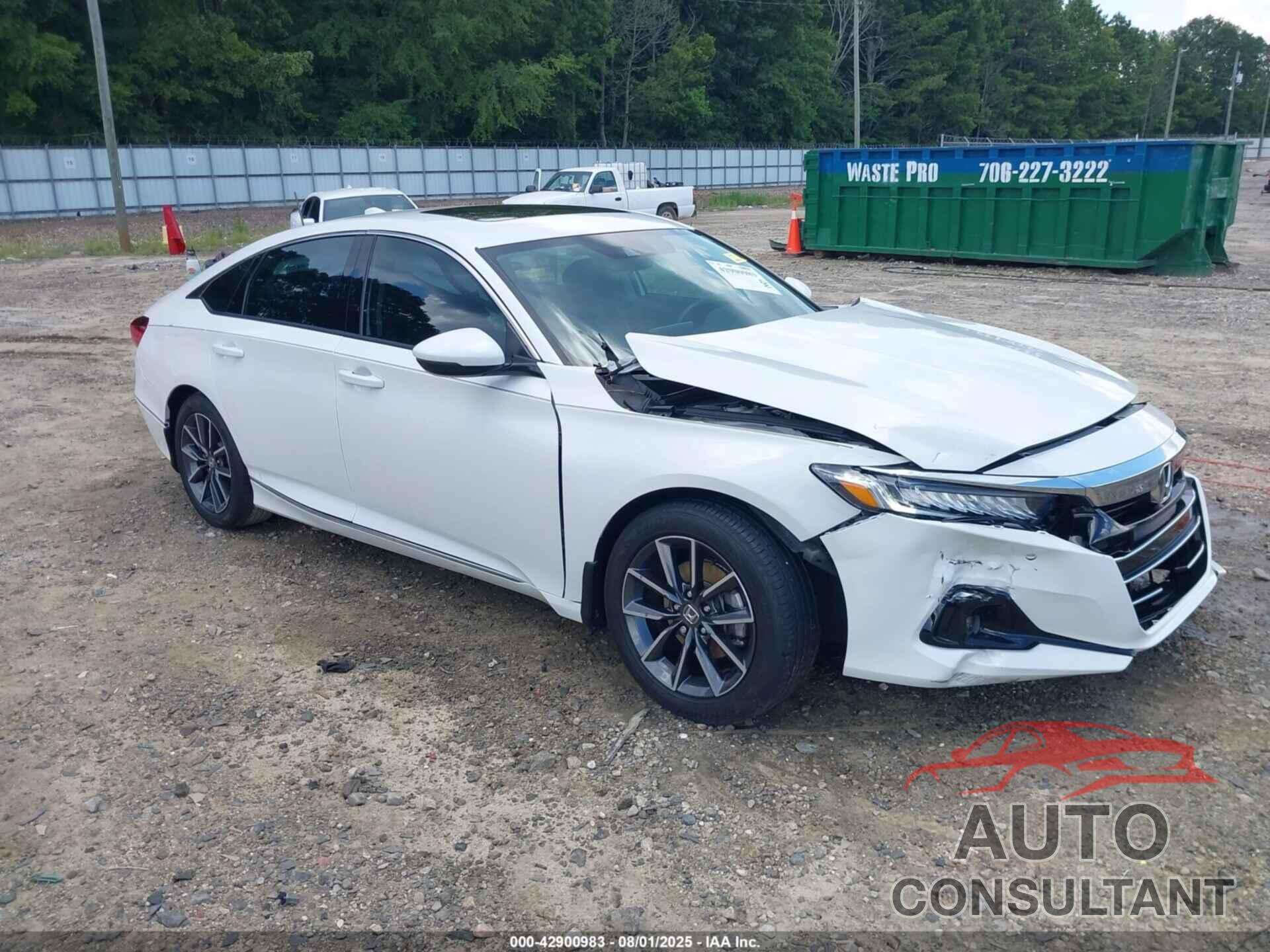 HONDA ACCORD 2021 - 1HGCV1F57MA117955