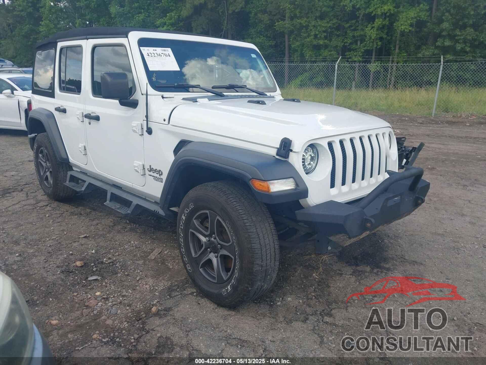 JEEP WRANGLER UNLIMITED 2019 - 1C4HJXDG7KW597096