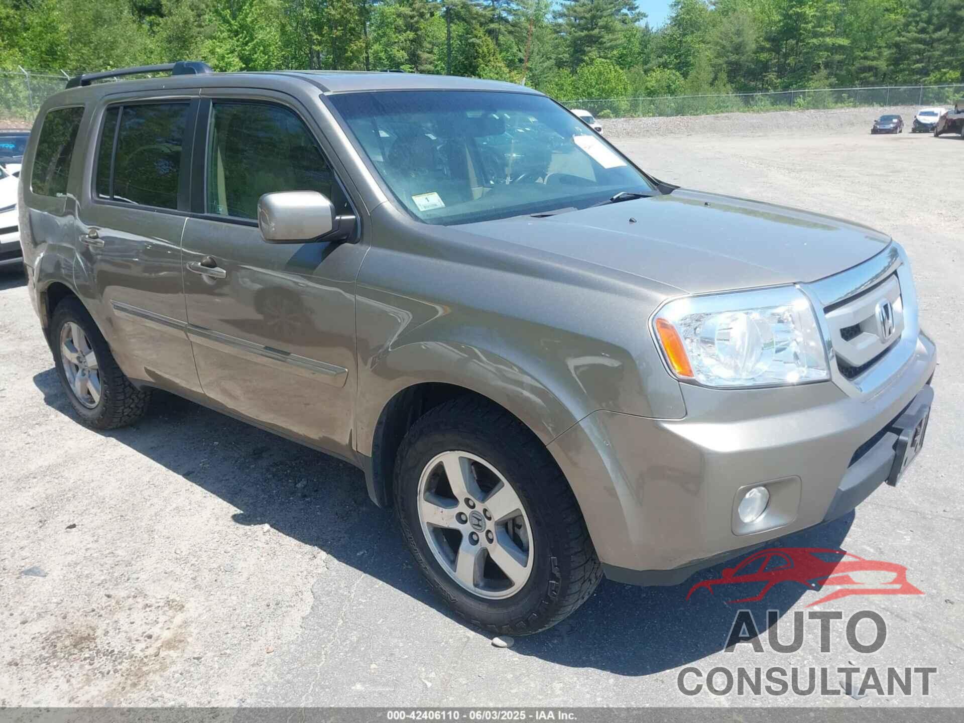 HONDA PILOT 2010 - 5FNYF4H68AB006276