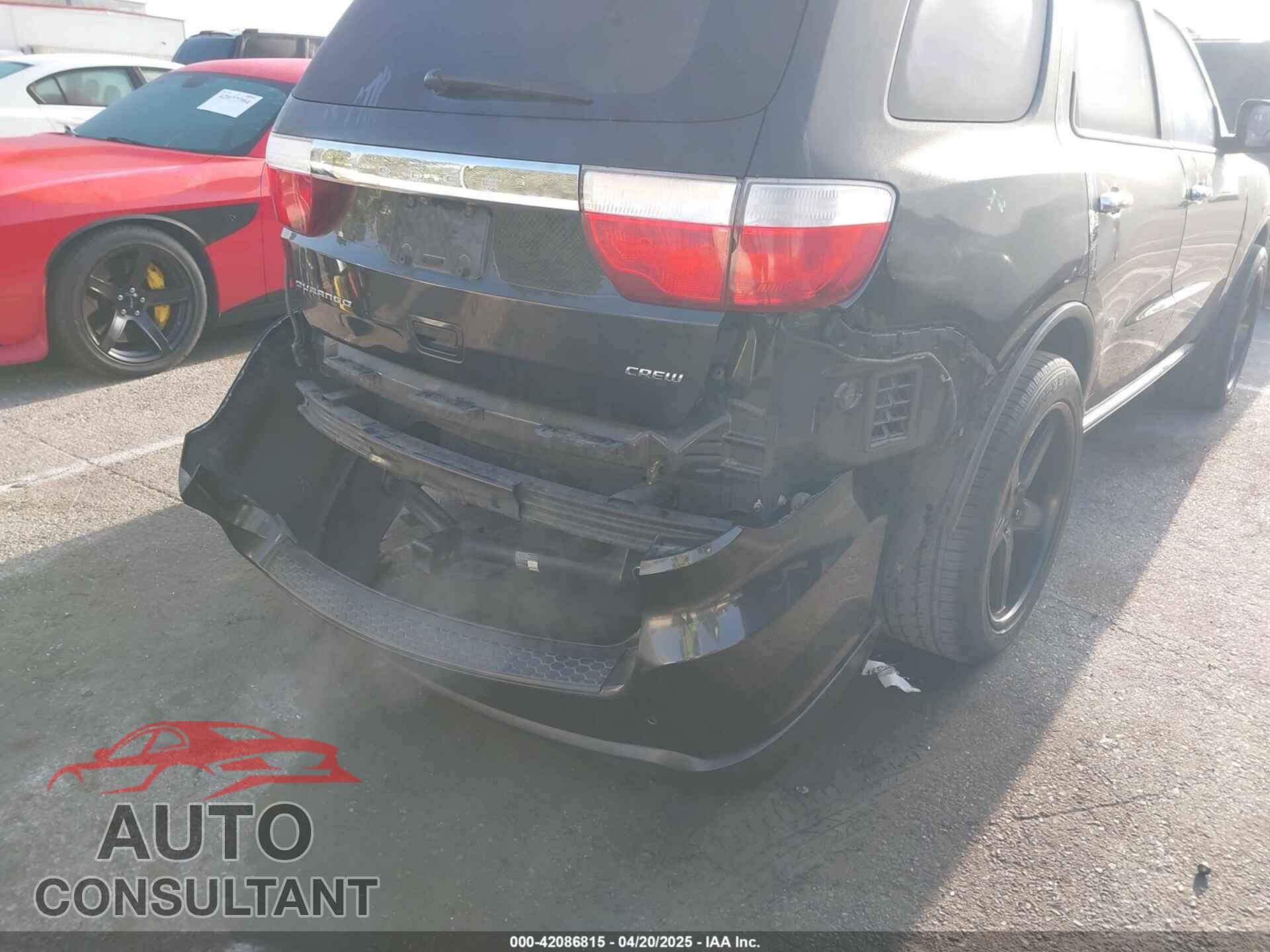 DODGE DURANGO 2012 - 1C4RDHDG2CC335605