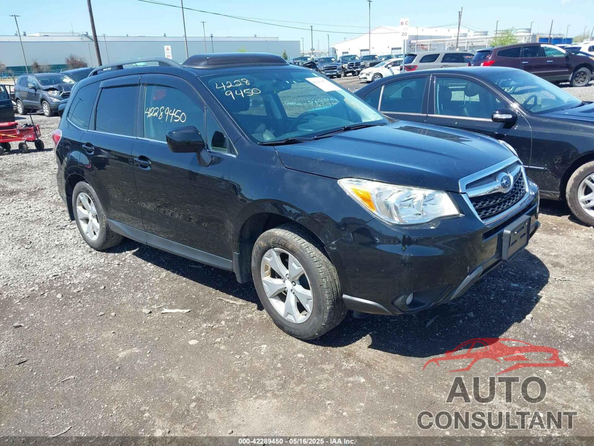 SUBARU FORESTER 2015 - JF2SJAHC4FH568841
