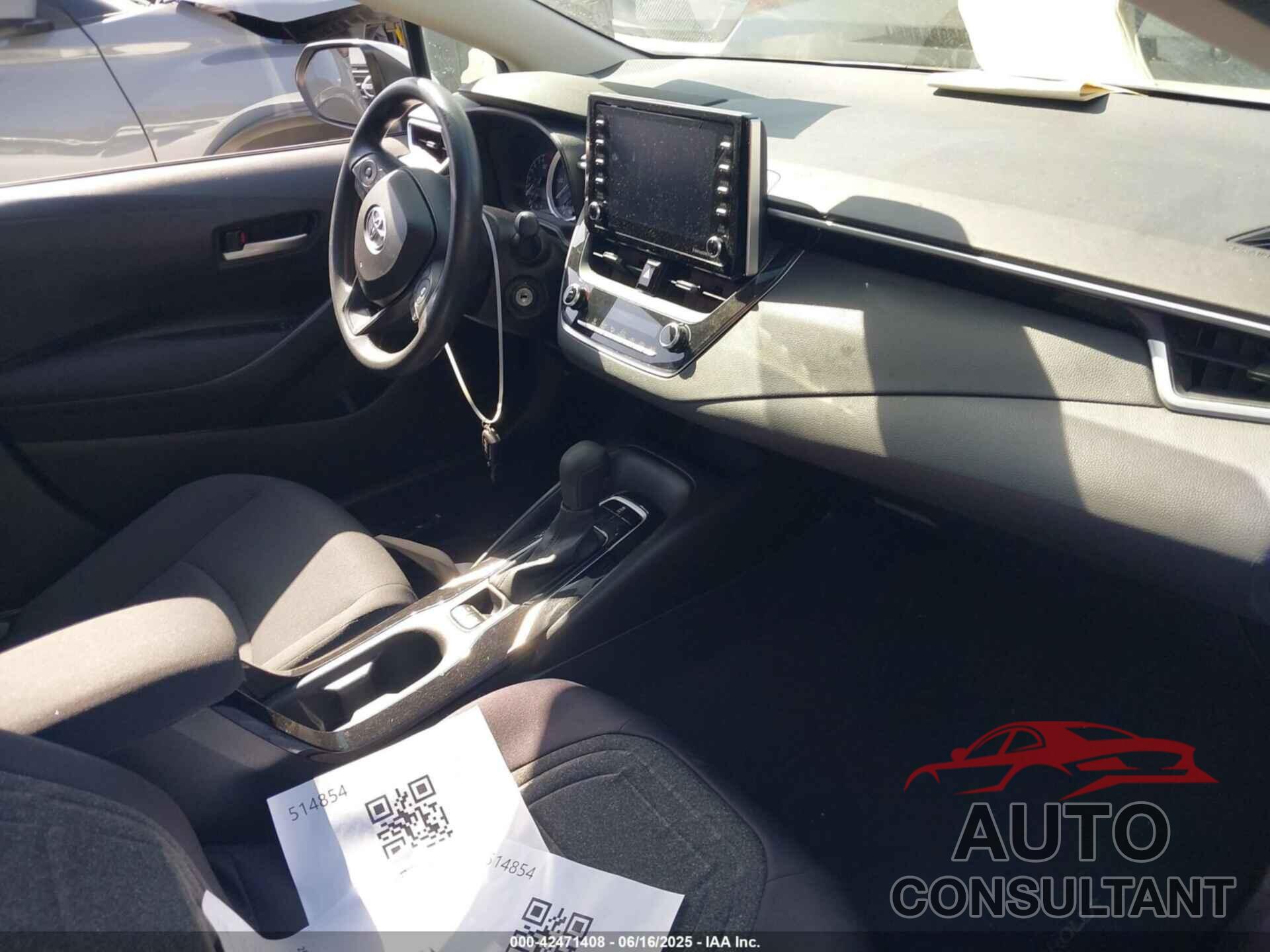 TOYOTA COROLLA 2021 - 5YFEPMAE7MP223294