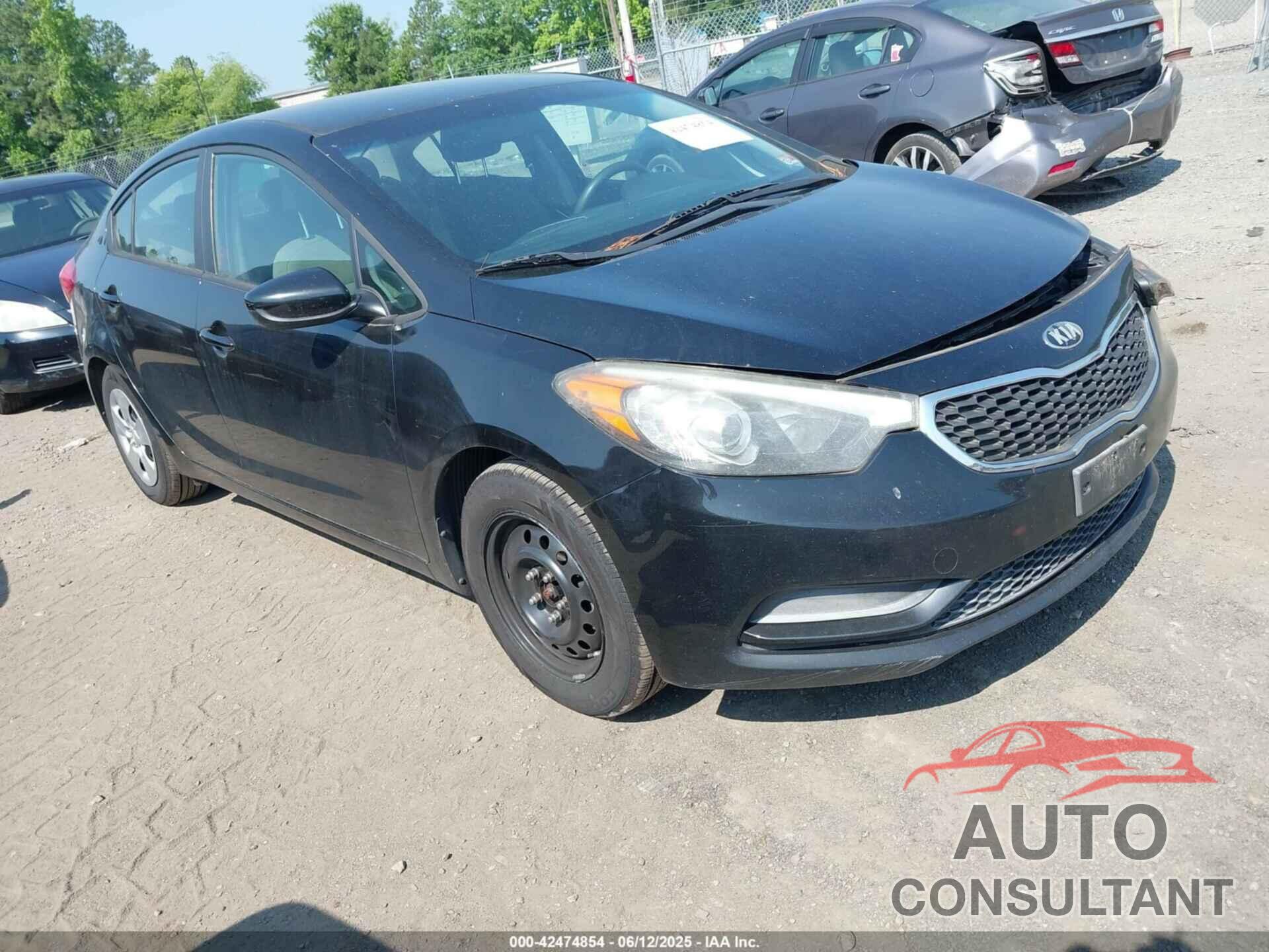 KIA FORTE 2015 - KNAFK4A69F5317301