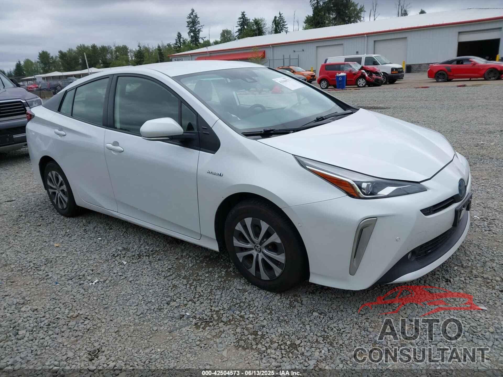 TOYOTA PRIUS 2021 - JTDL9MFU6M3022951