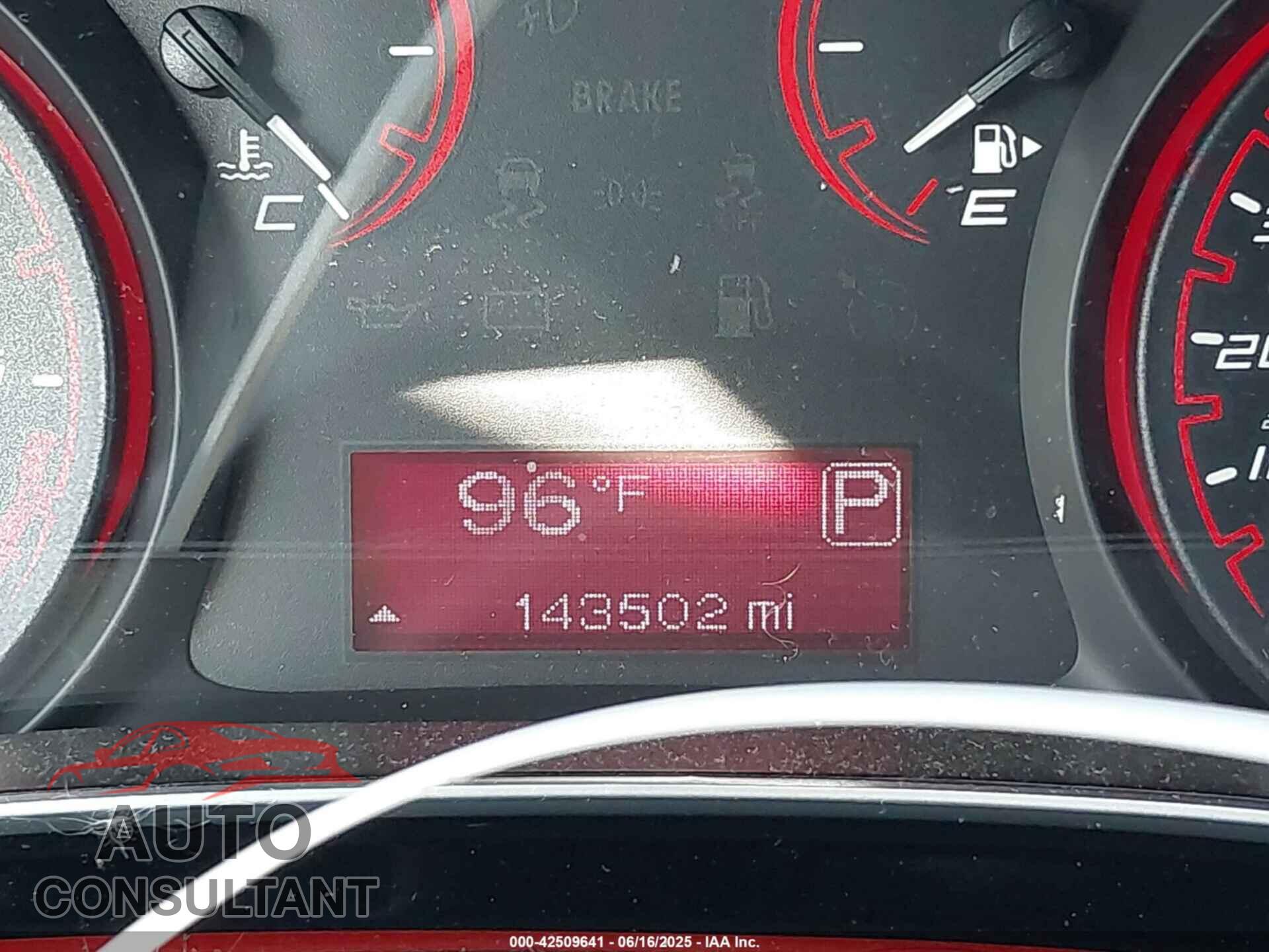 DODGE DART 2015 - 1C3CDFBB9FD241760
