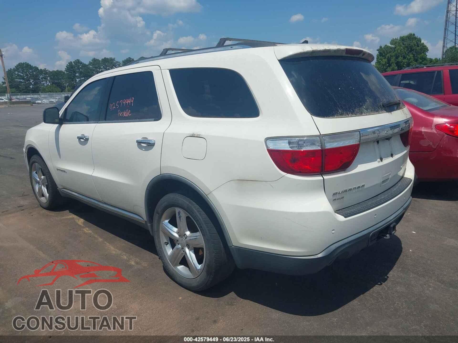 DODGE DURANGO 2011 - 1D4SE5GT2BC661394