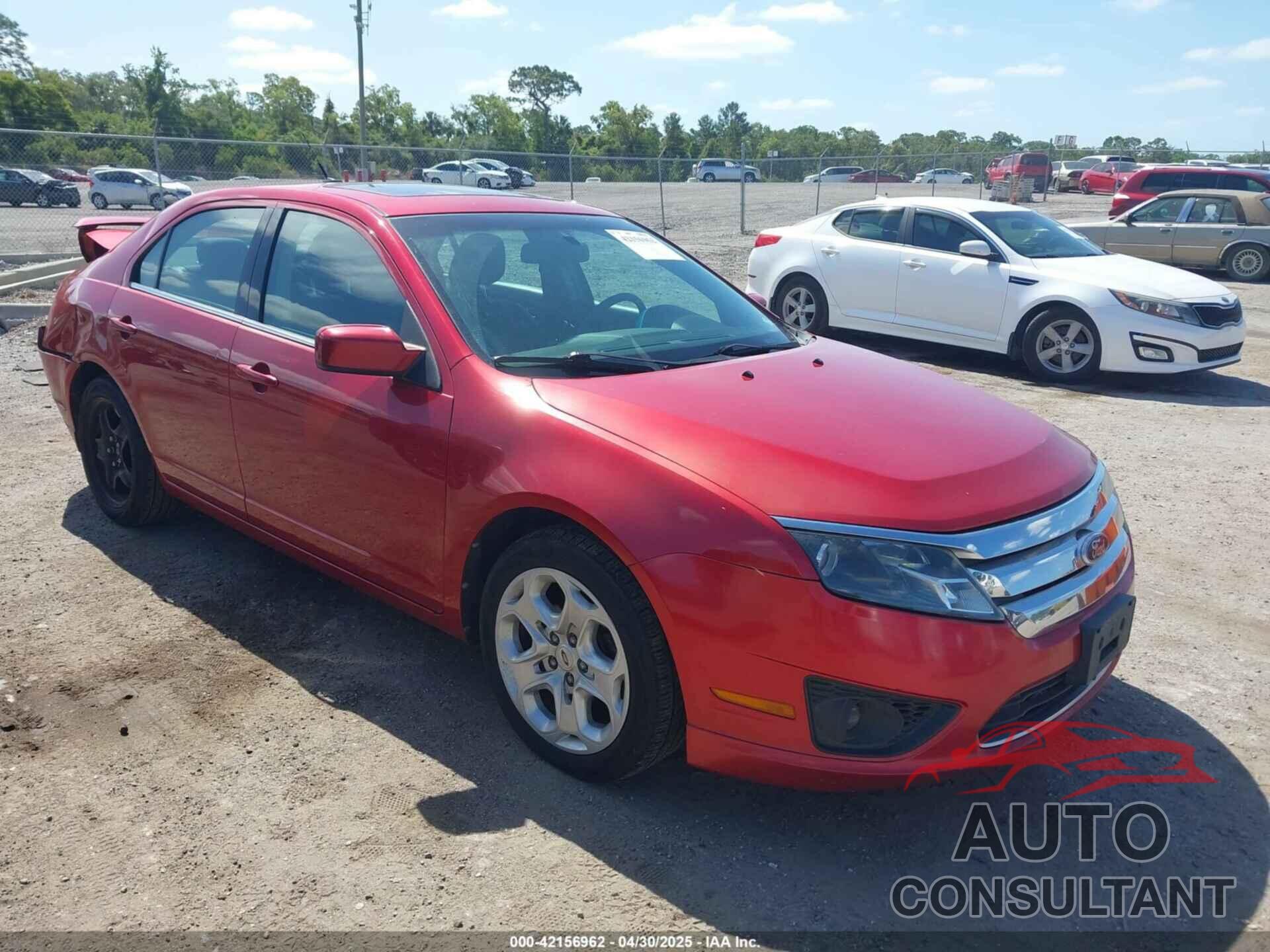FORD FUSION 2010 - 3FAHP0HG3AR345109