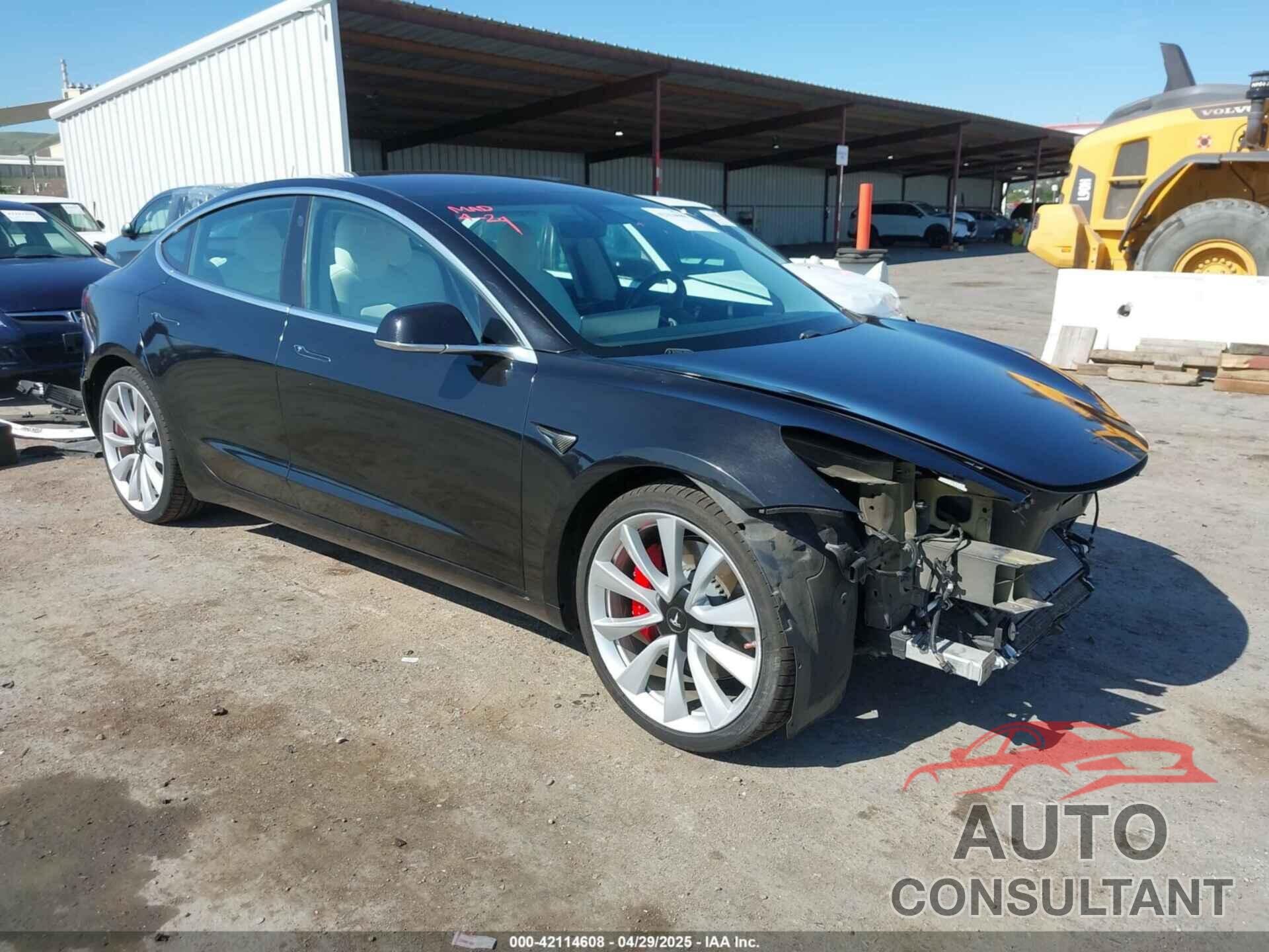 TESLA MODEL 3 2019 - 5YJ3E1EB9KF231742