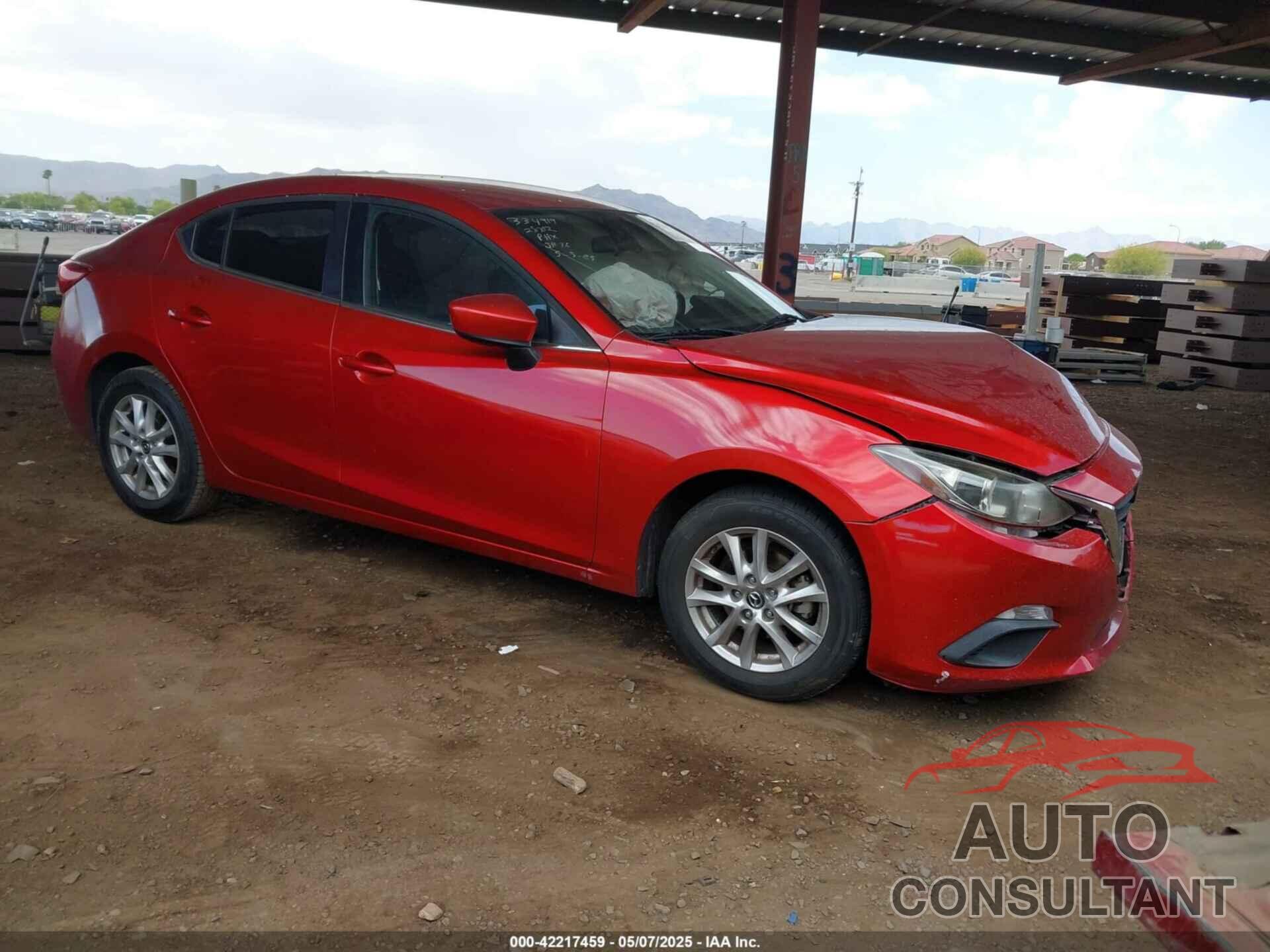 MAZDA MAZDA3 2016 - JM1BM1U79G1287112