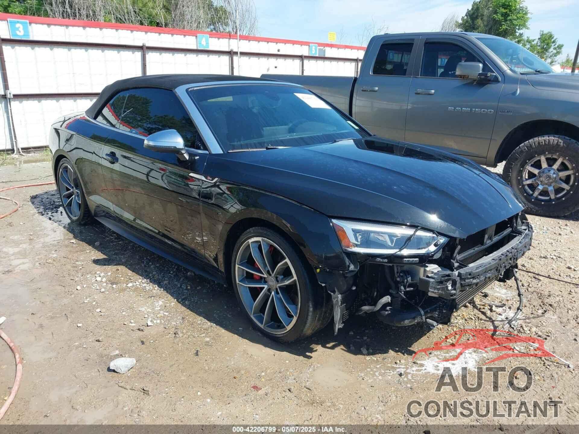 AUDI S5 2018 - WAU24GF50JN020534