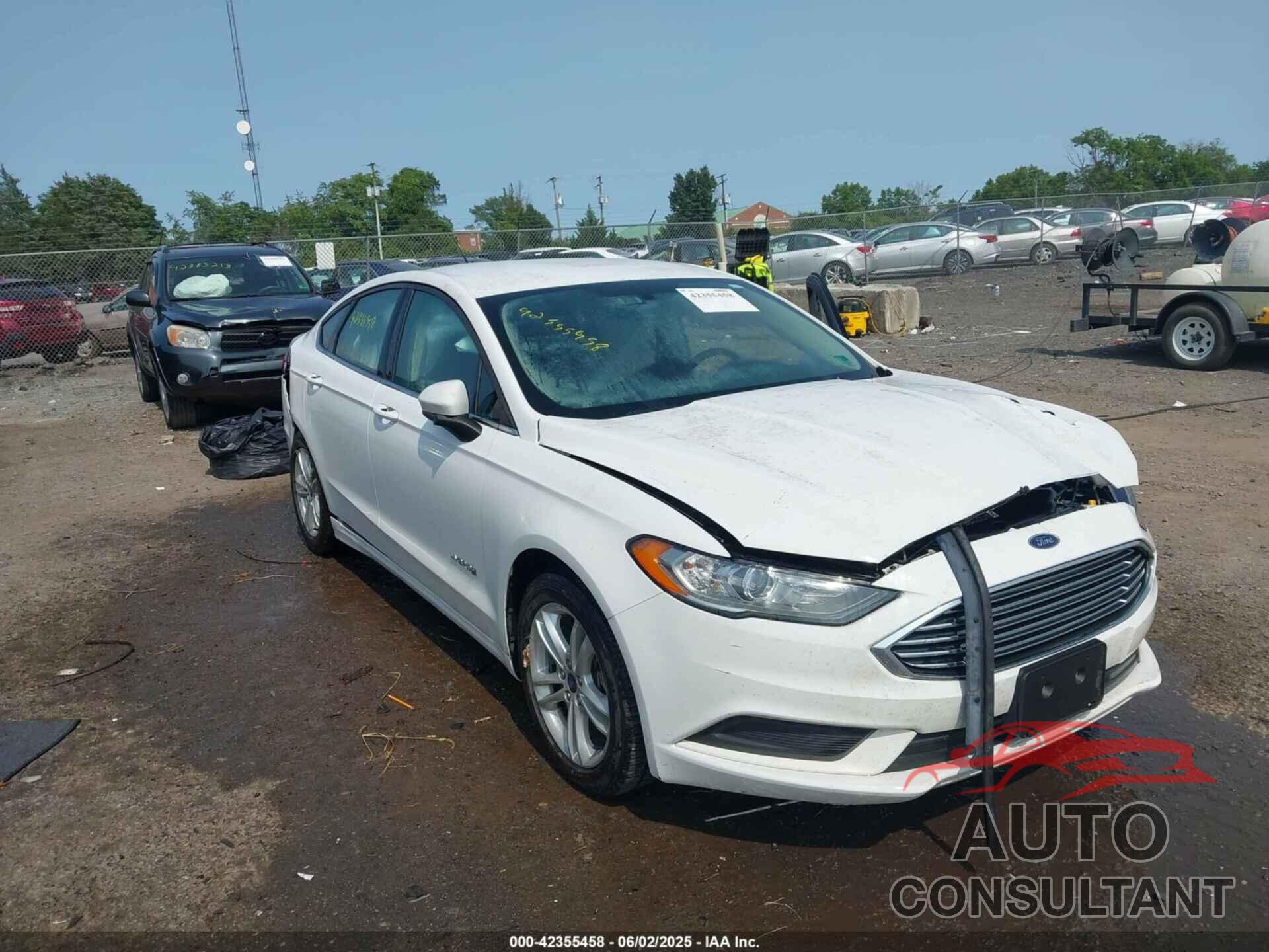 FORD FUSION HYBRID 2018 - 3FA6P0LU1JR266090
