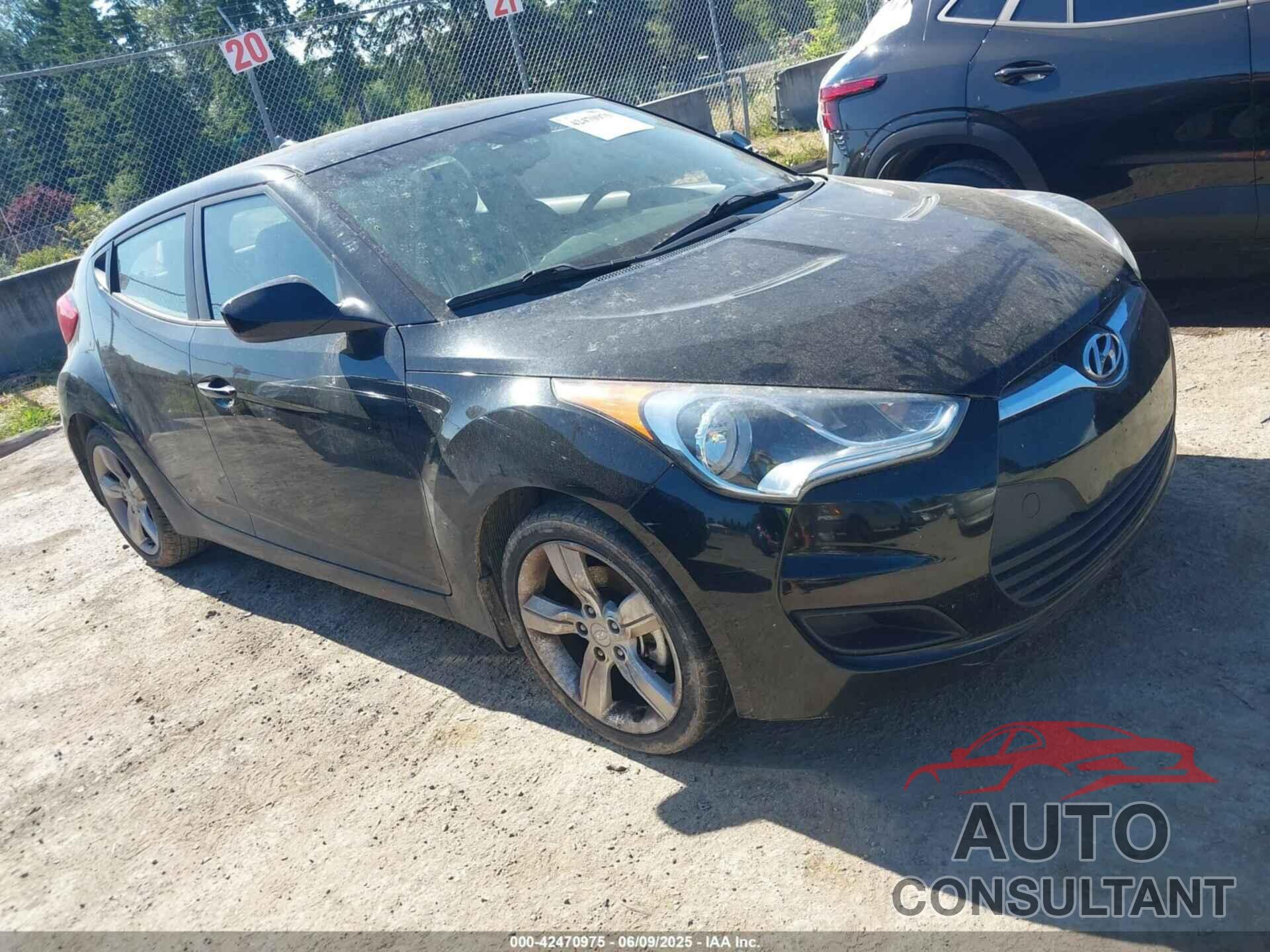 HYUNDAI VELOSTER 2013 - KMHTC6AD9DU101038