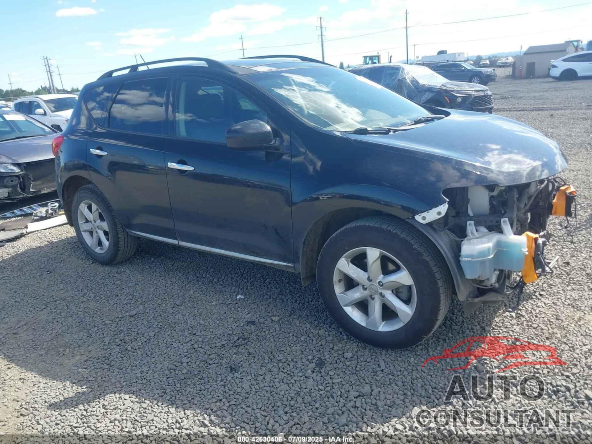 NISSAN MURANO 2010 - JN8AZ1MU6AW002206