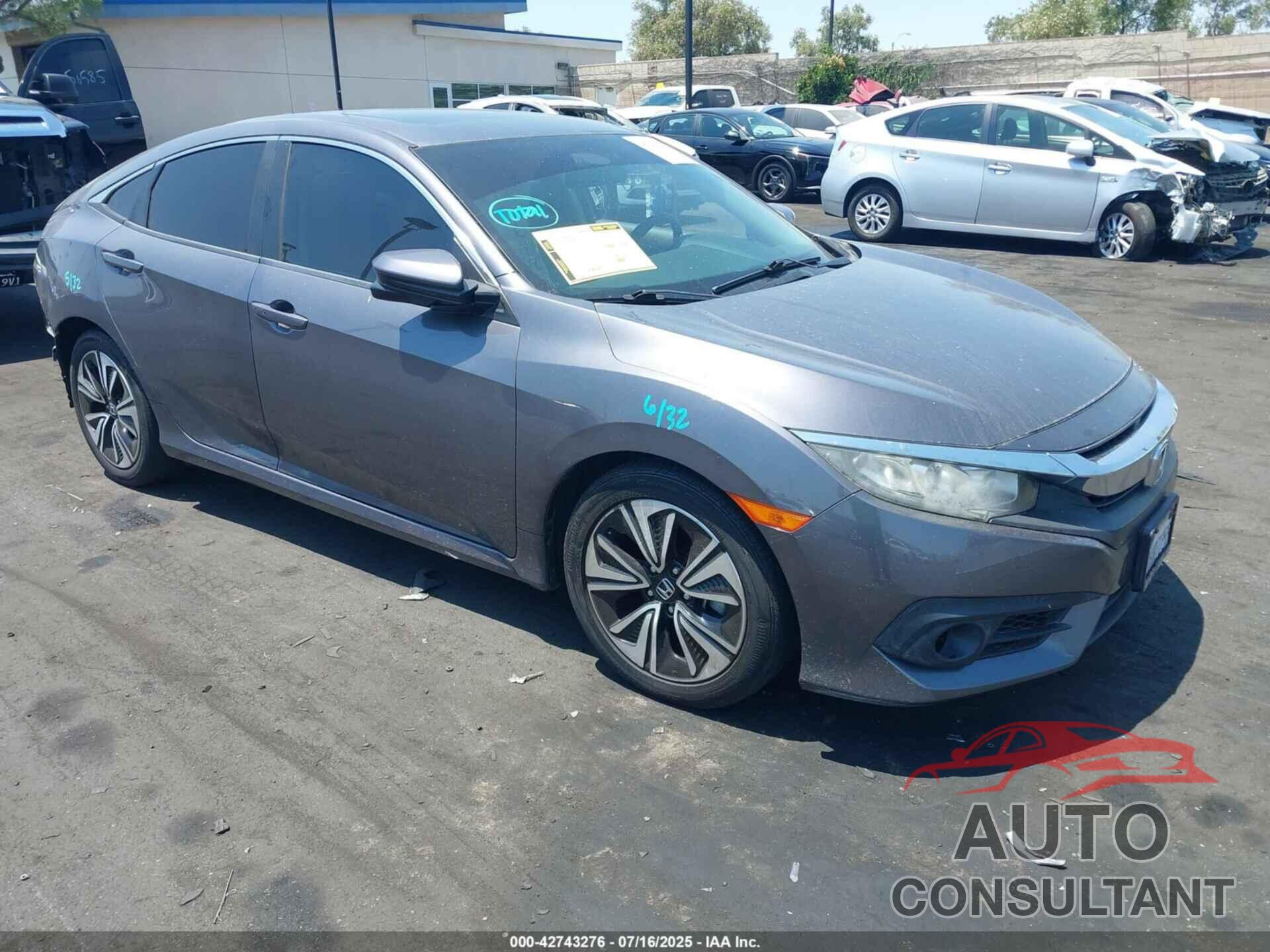 HONDA CIVIC 2017 - 2HGFC1F35HH634048
