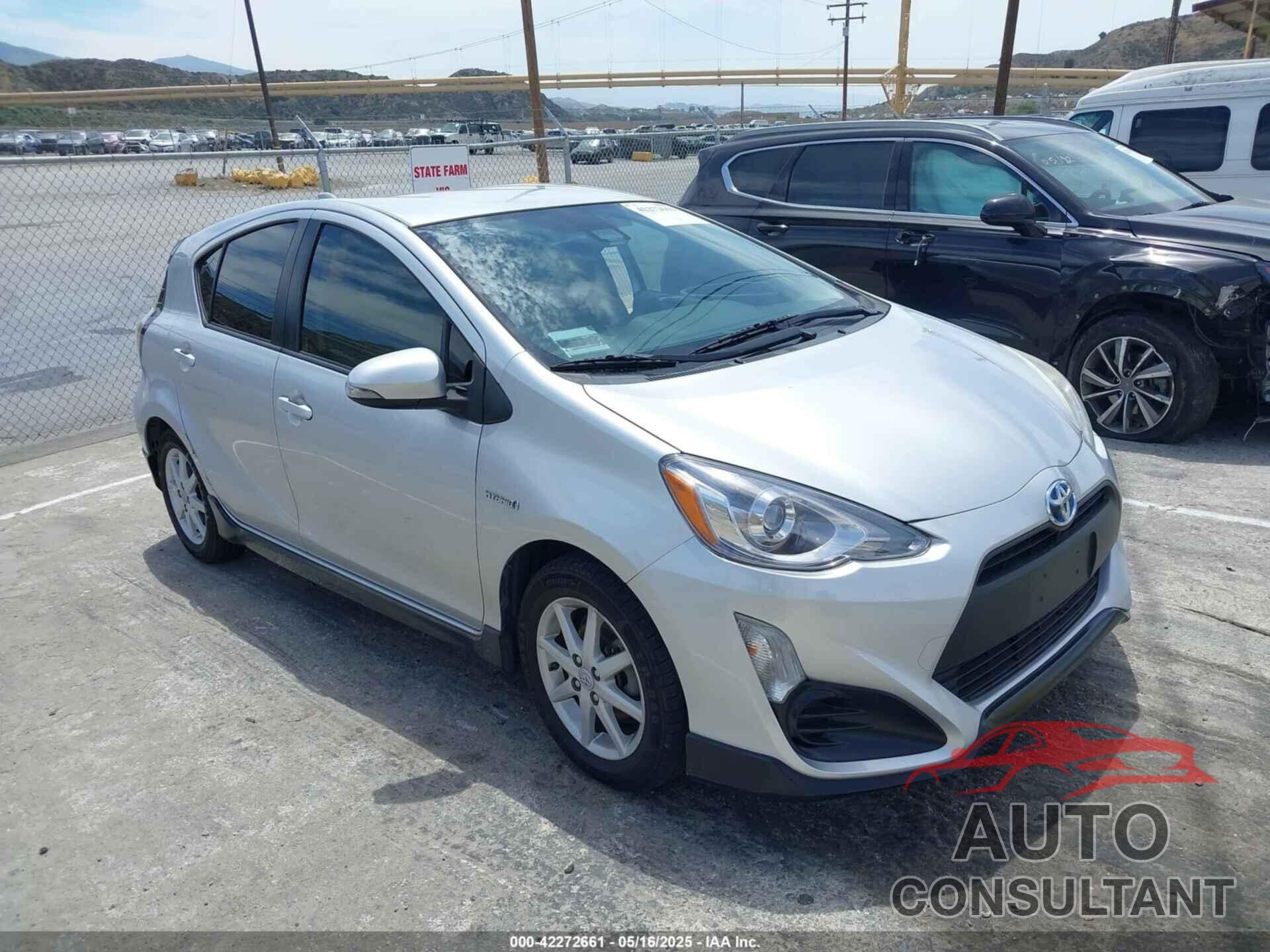 TOYOTA PRIUS C 2017 - JTDKDTB31H1594528
