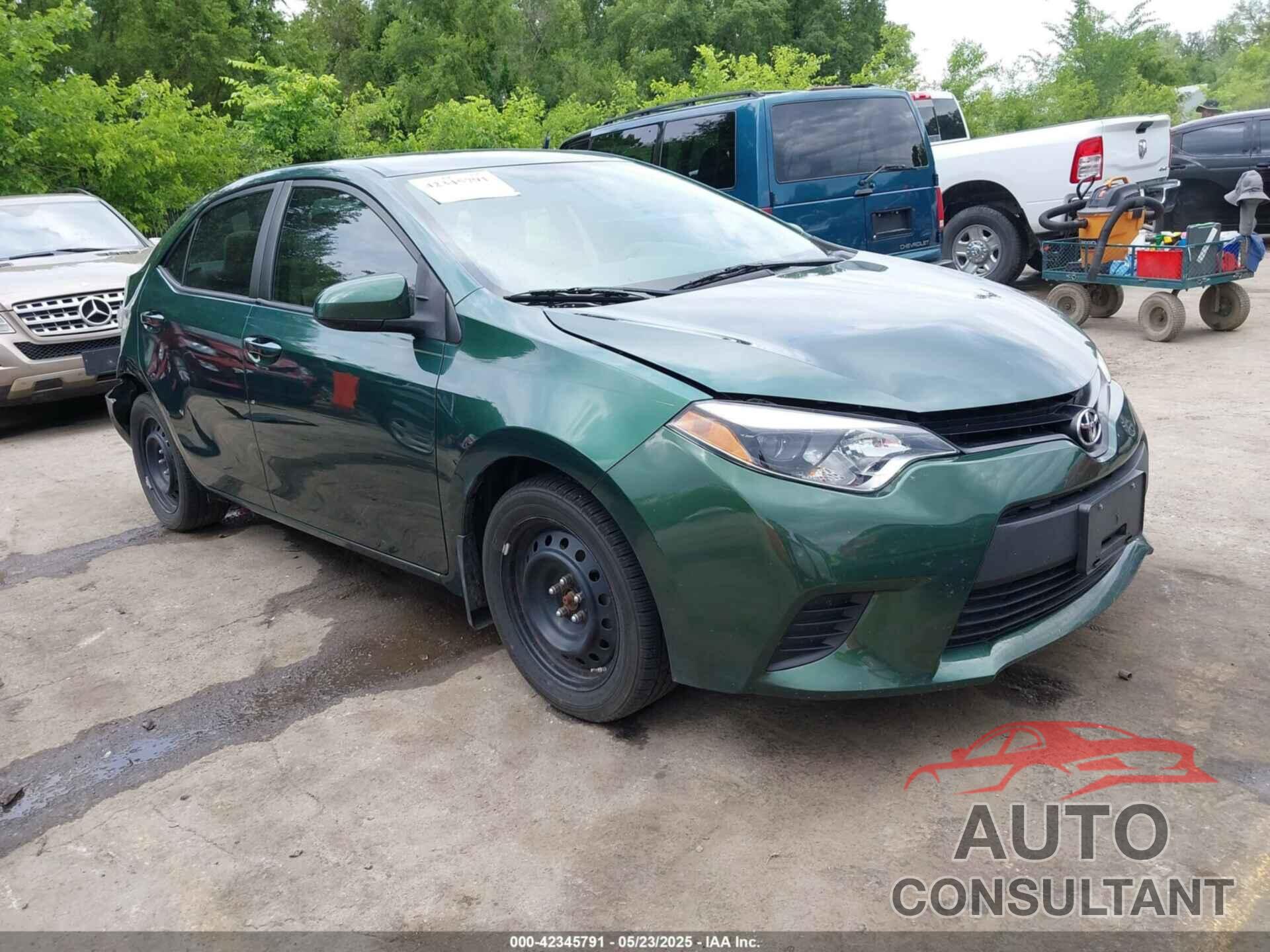 TOYOTA COROLLA 2014 - 5YFBURHE4EP037468