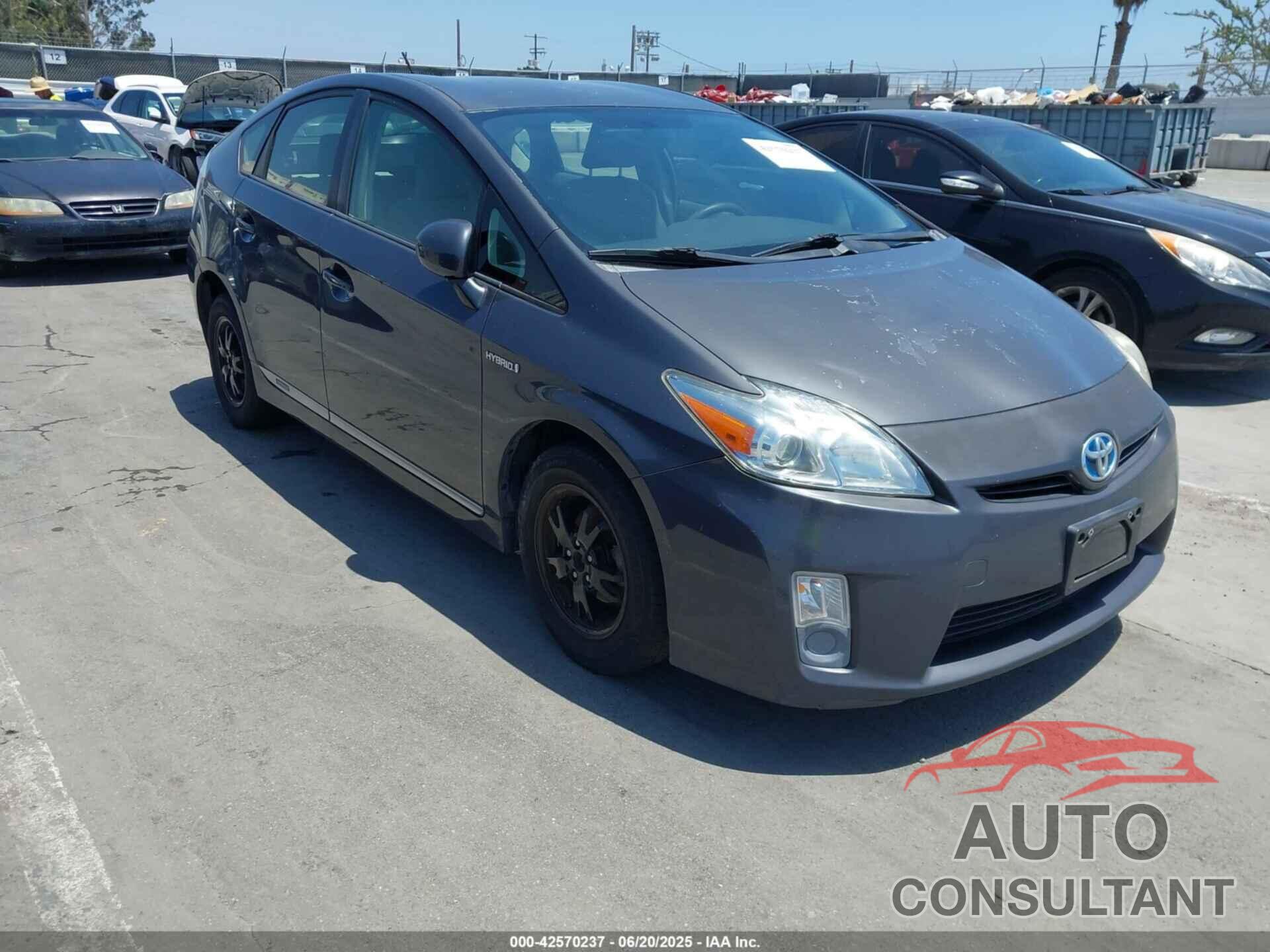 TOYOTA PRIUS 2011 - JTDKN3DU7B0295139