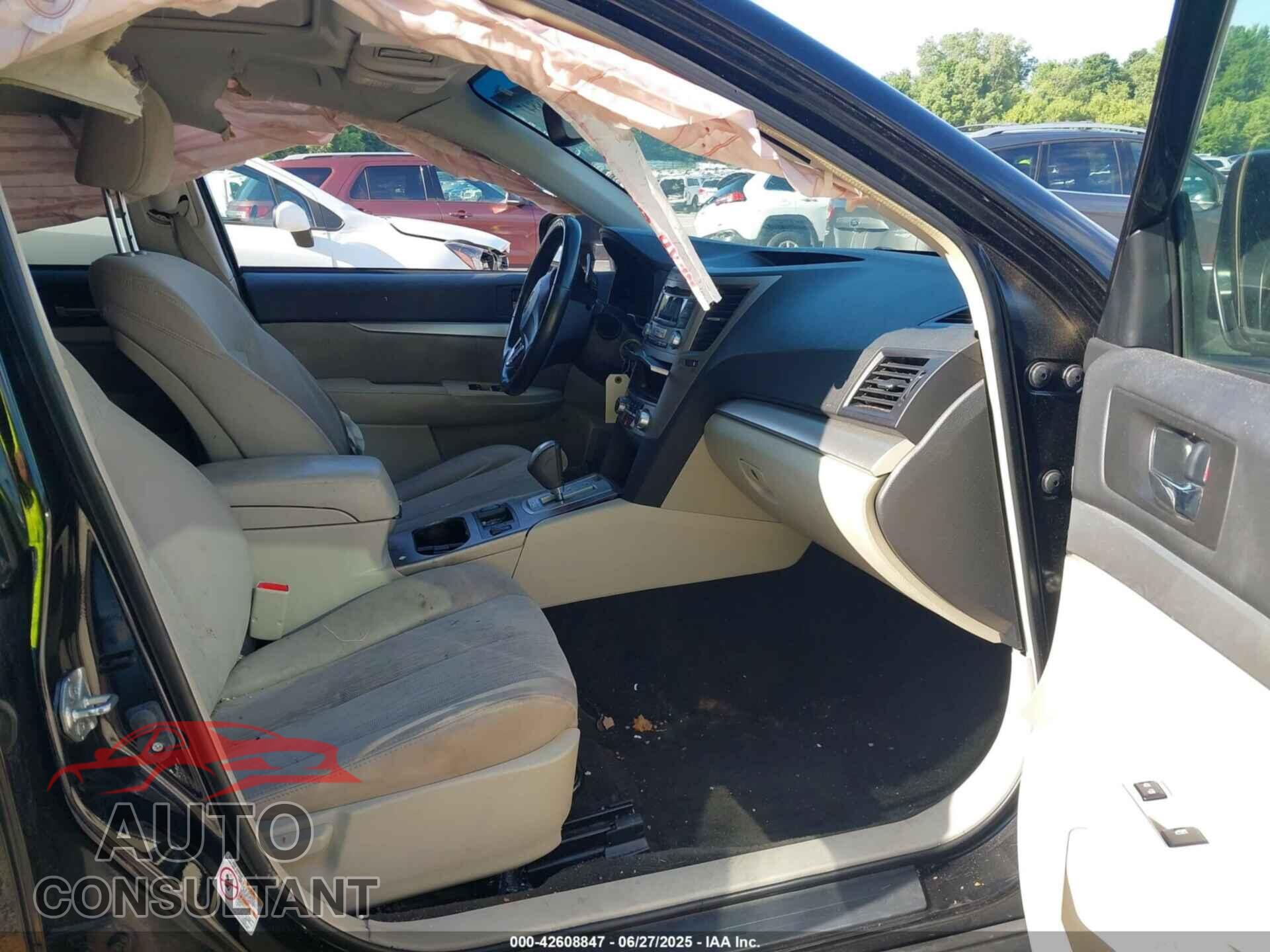 SUBARU OUTBACK 2013 - 4S4BRCGC2D3308609