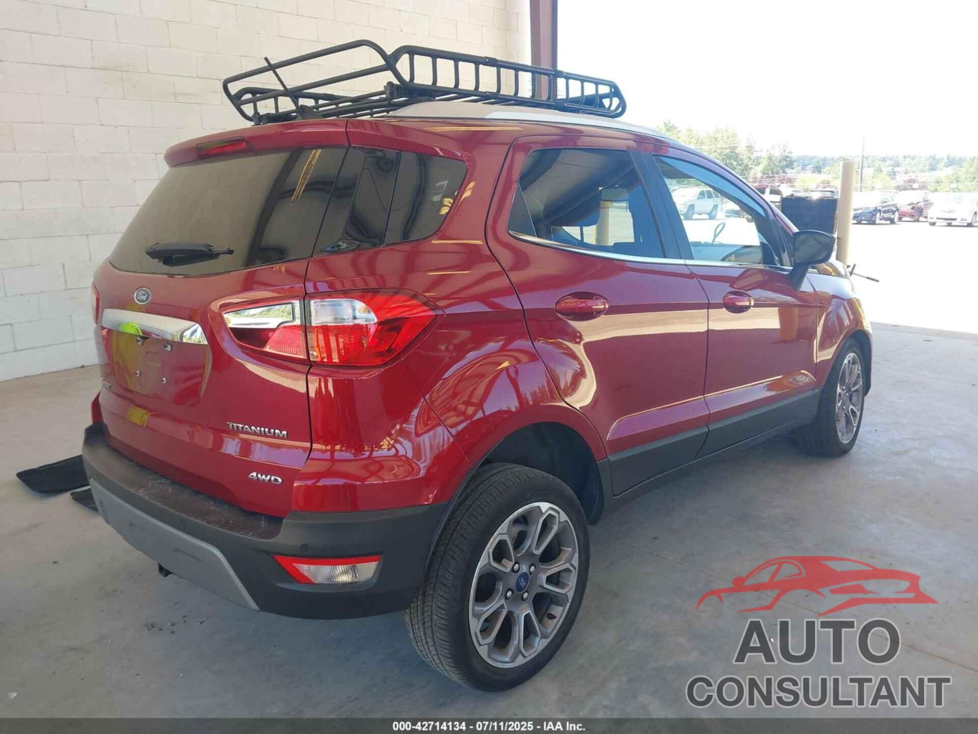FORD ECOSPORT 2020 - MAJ6S3KLXLC342285
