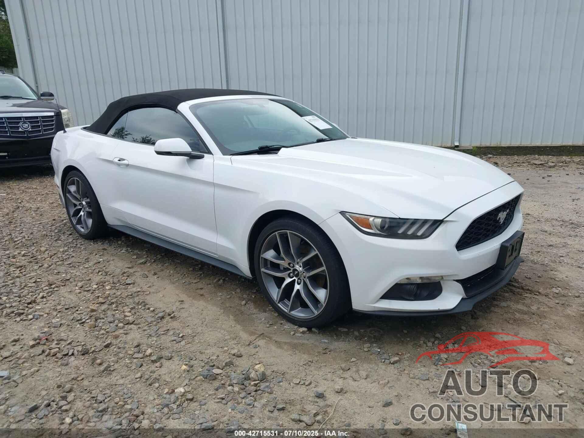 FORD MUSTANG 2016 - 1FATP8UH1G5326111