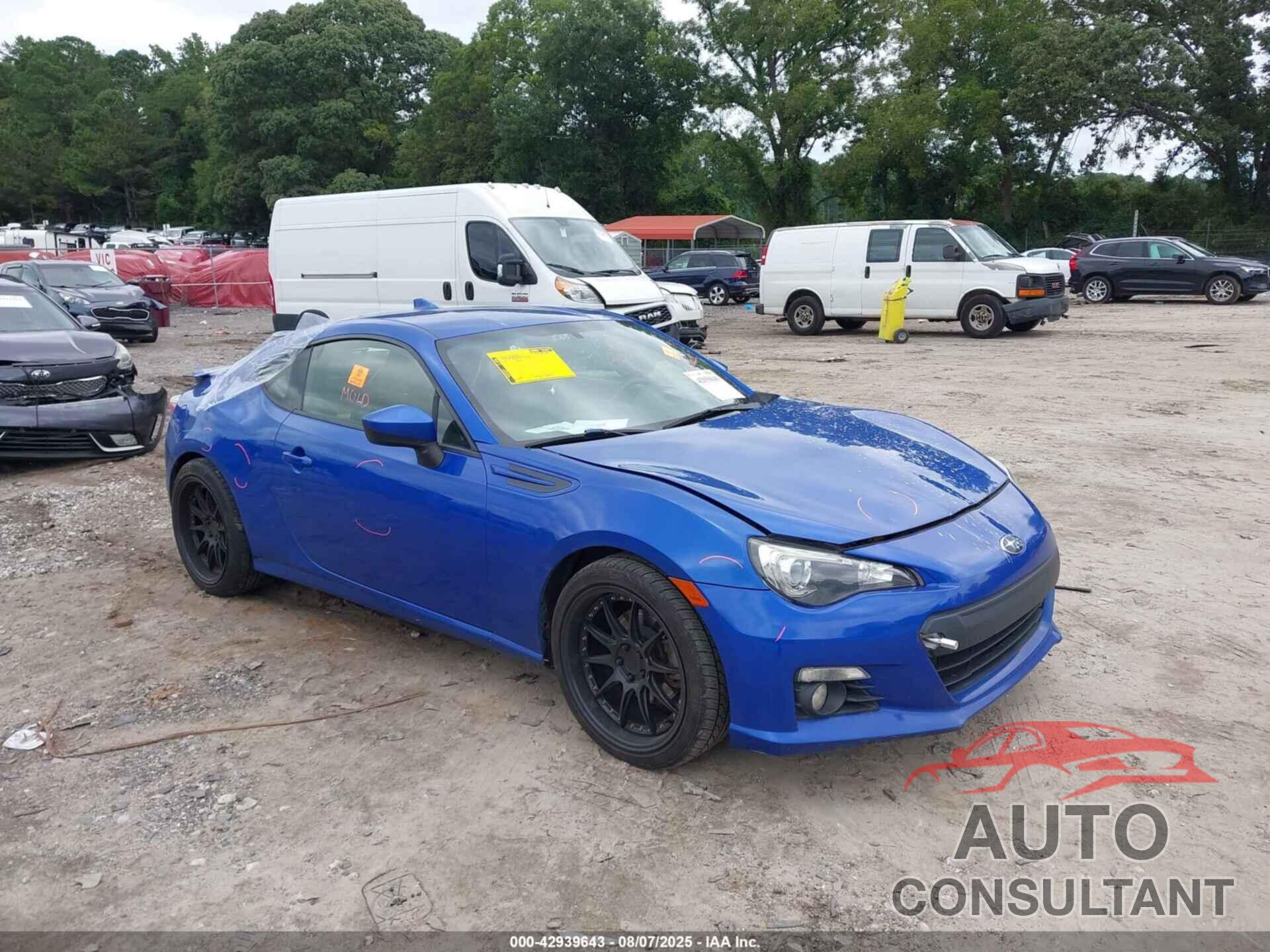 SUBARU BRZ 2015 - JF1ZCAC16F9601397