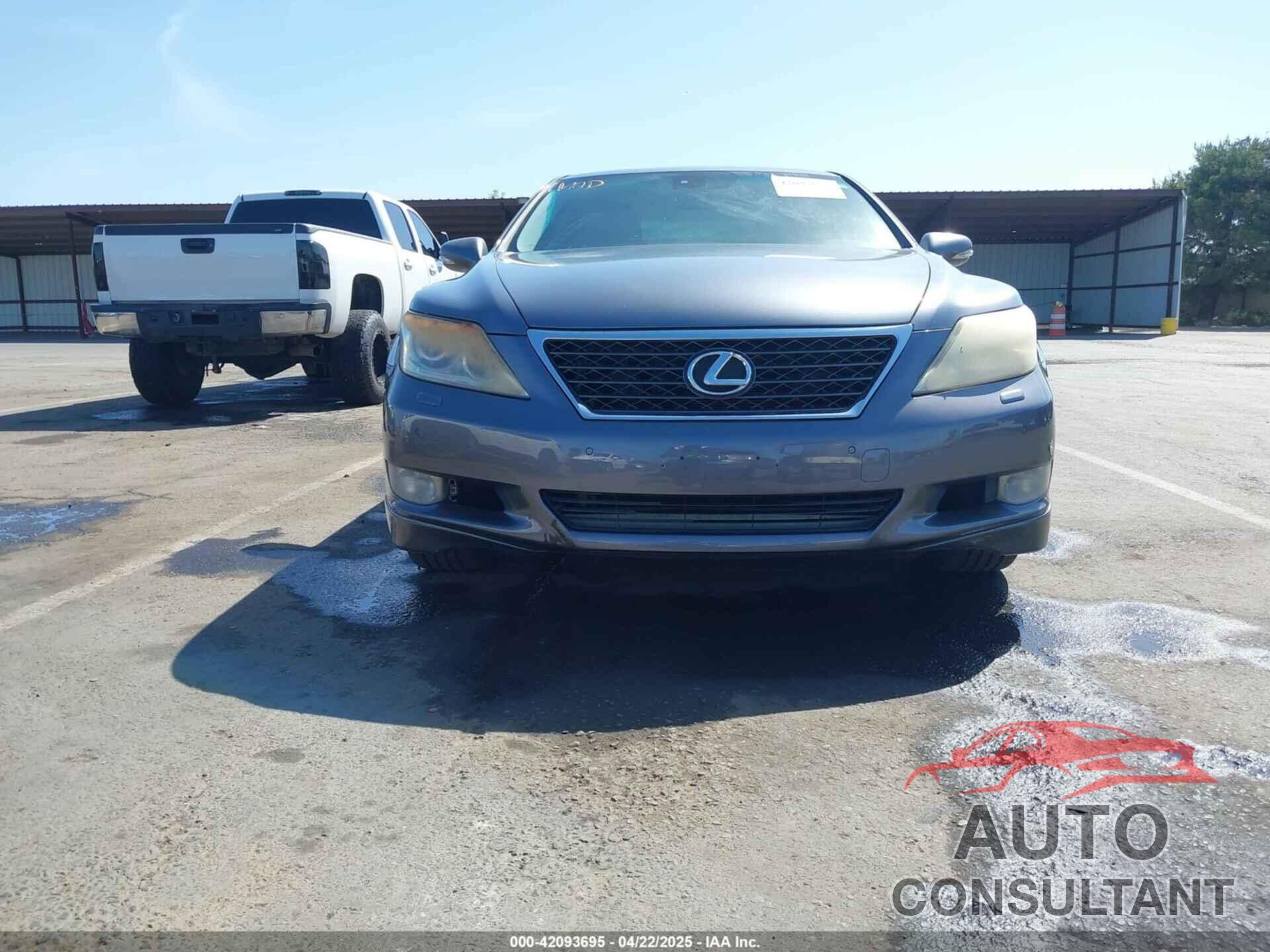 LEXUS LS 460 2012 - JTHBL5EF9C5109265