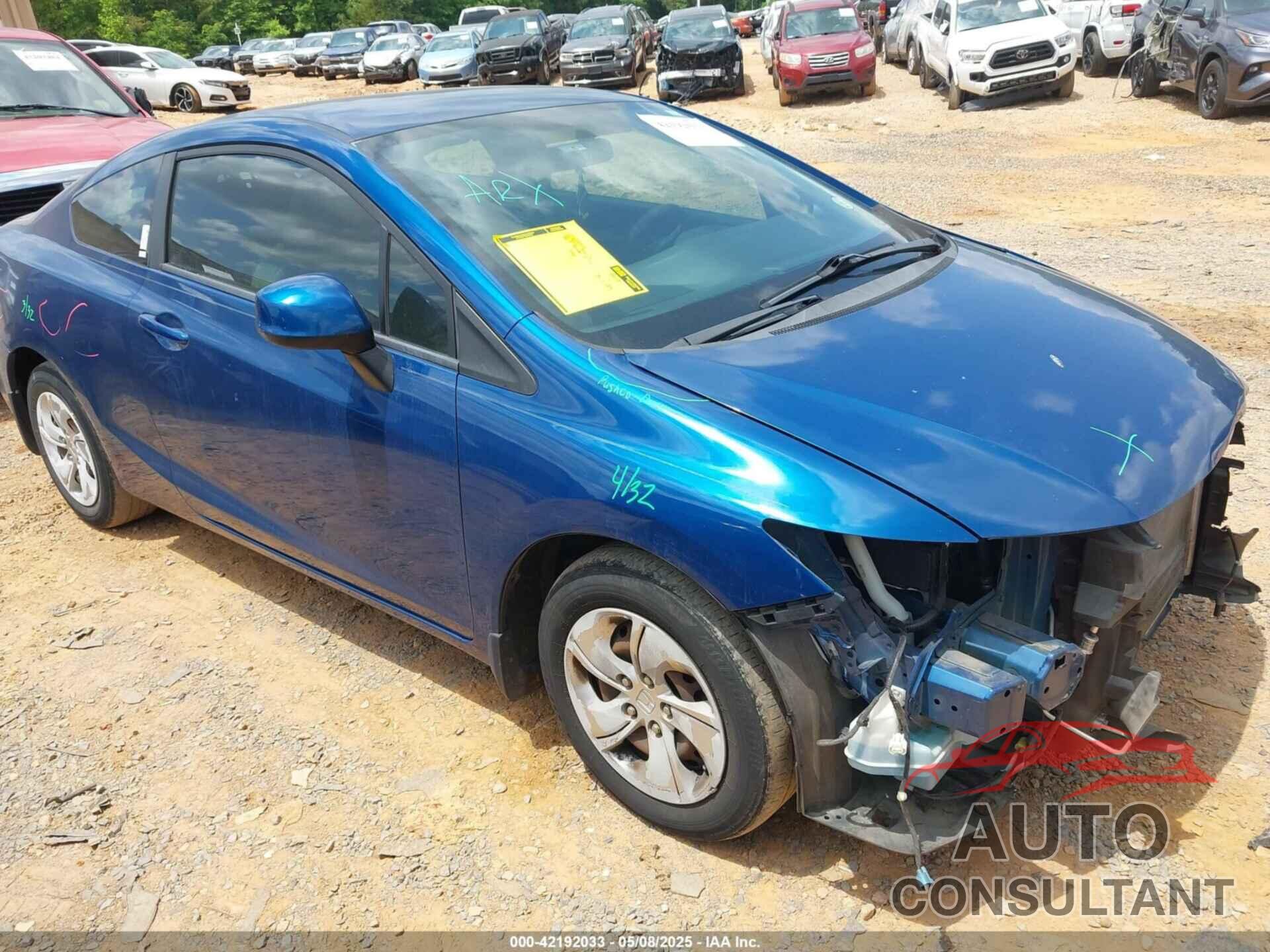HONDA CIVIC 2013 - 2HGFG3B52DH507792