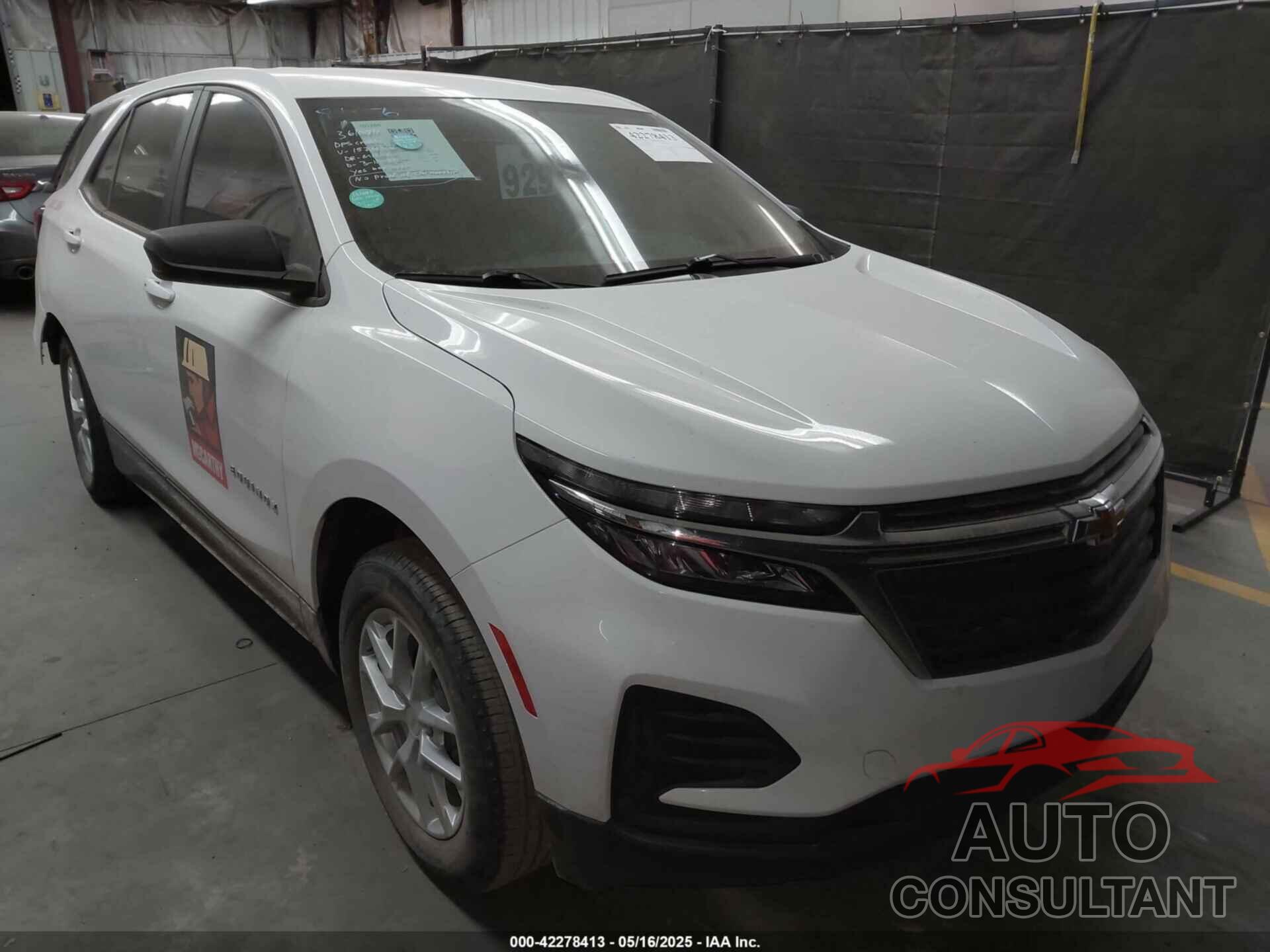 CHEVROLET EQUINOX 2022 - 3GNAXHEV7NS157437