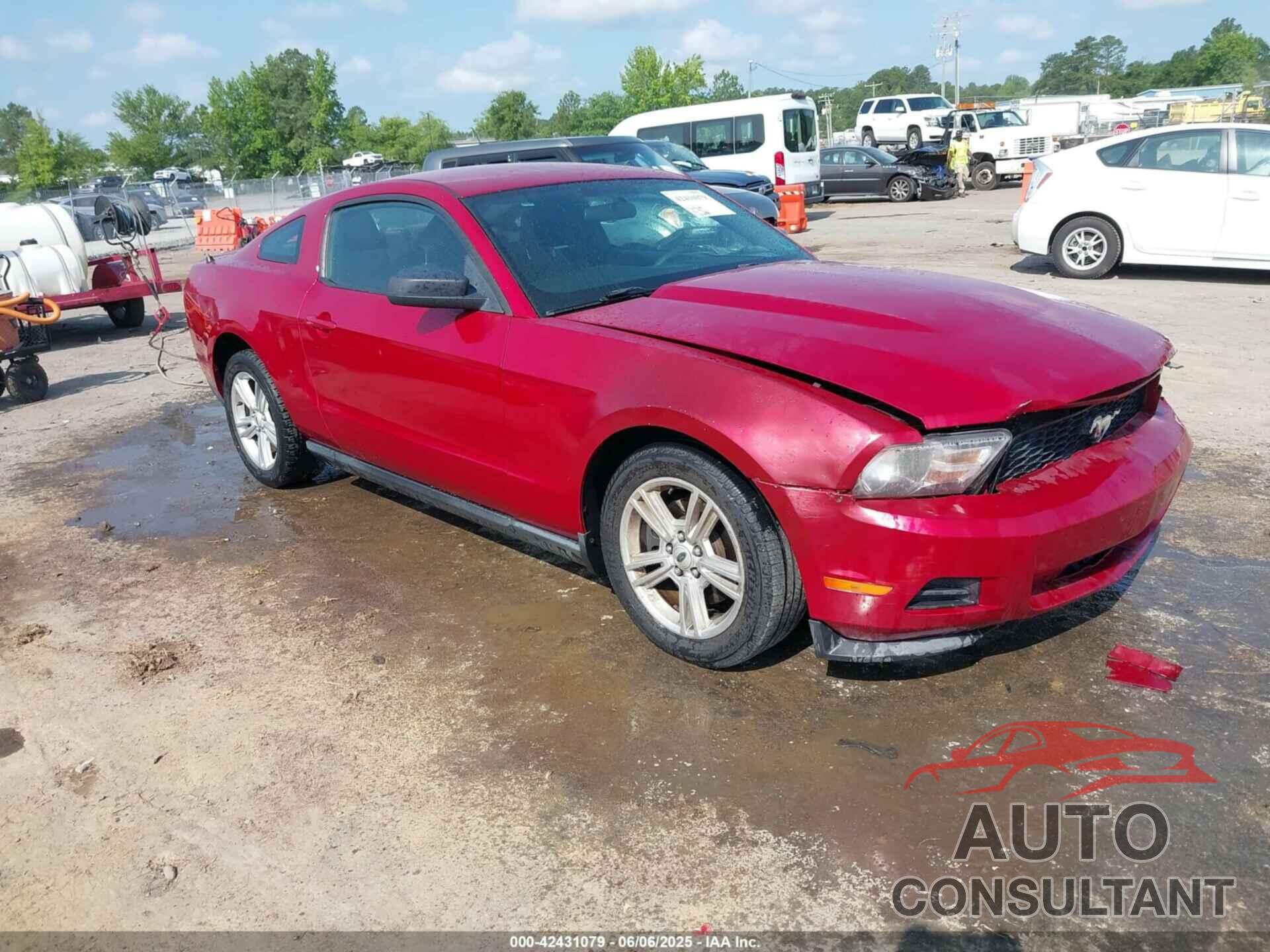 FORD MUSTANG 2012 - 1ZVBP8AM3C5285124