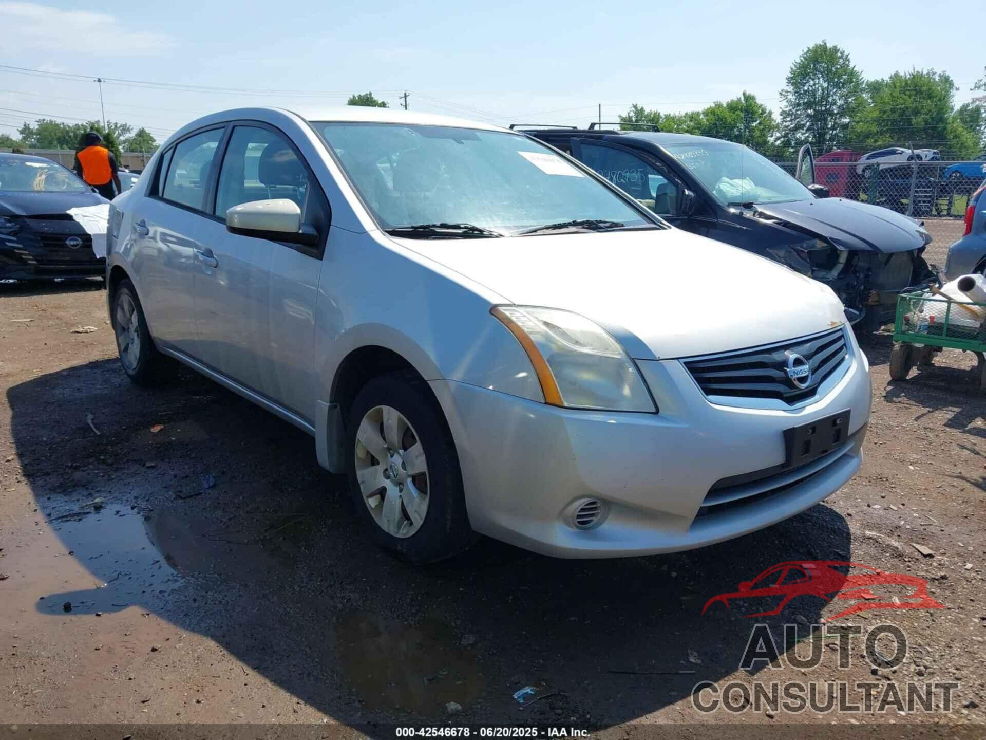 NISSAN SENTRA 2012 - 3N1AB6AP1CL785507