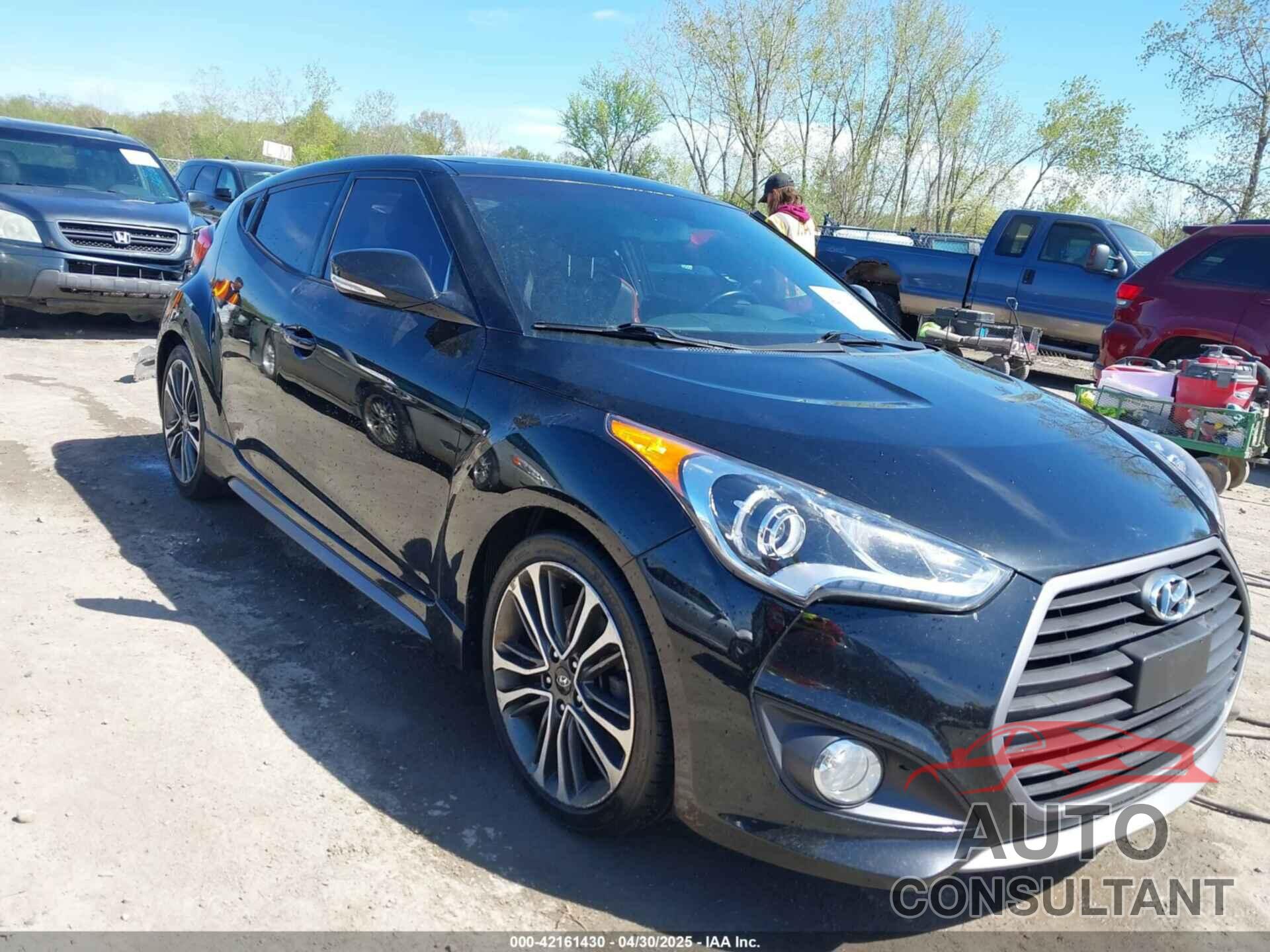 HYUNDAI VELOSTER 2016 - KMHTC6AE2GU266197