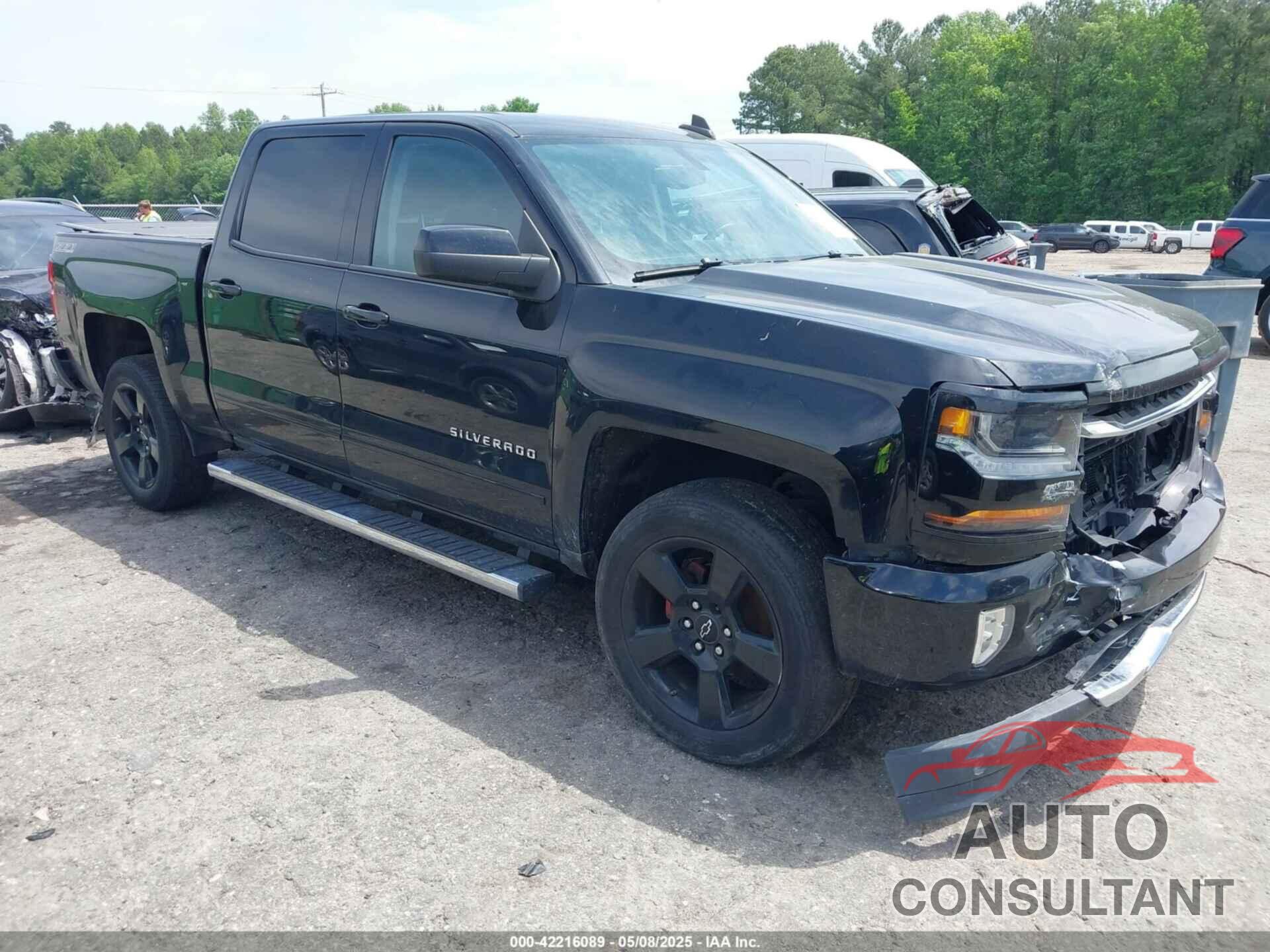 CHEVROLET SILVERADO 1500 2017 - 3GCUKREH3HG458573