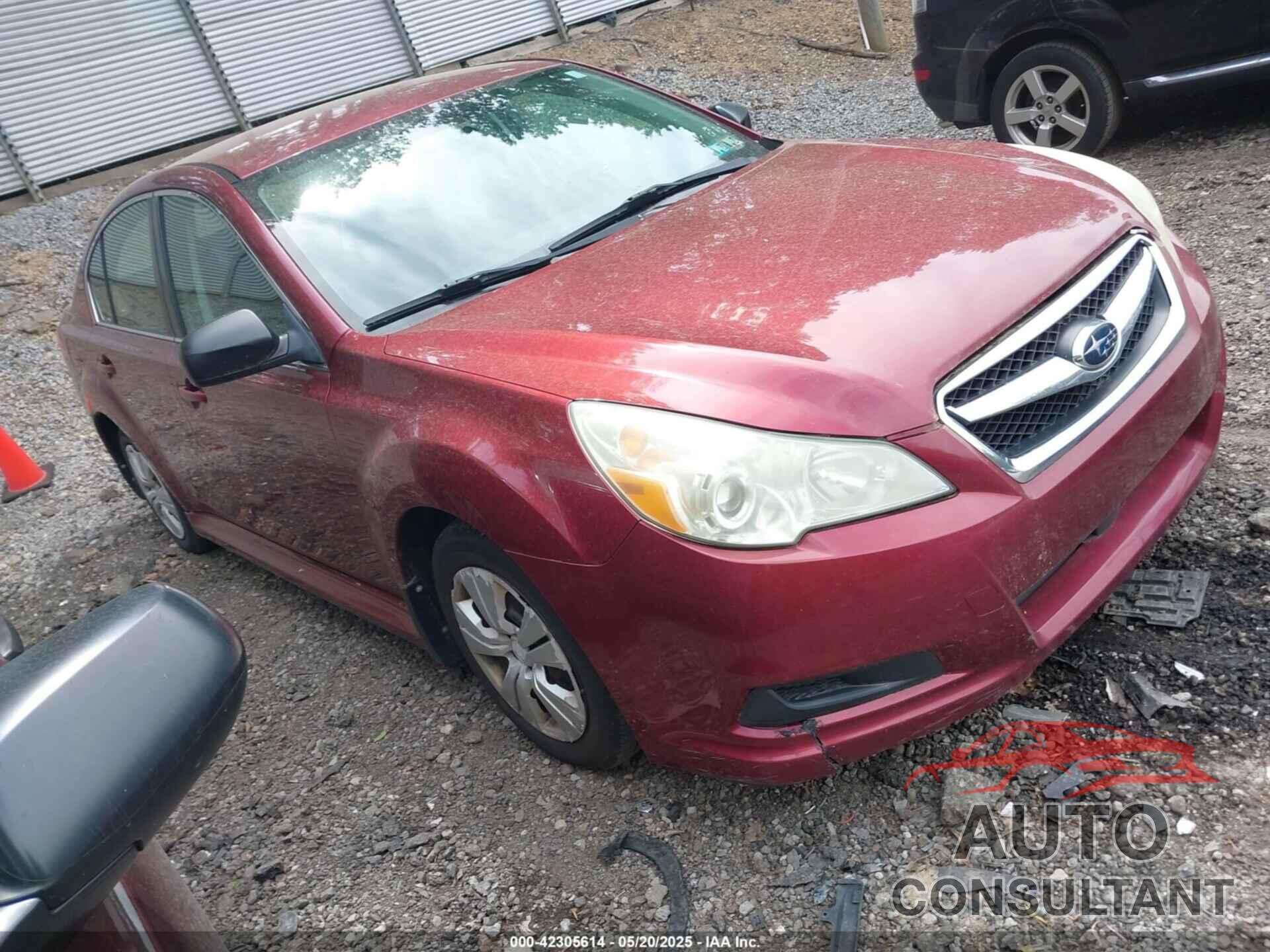 SUBARU LEGACY 2011 - 4S3BMBA64B3226085