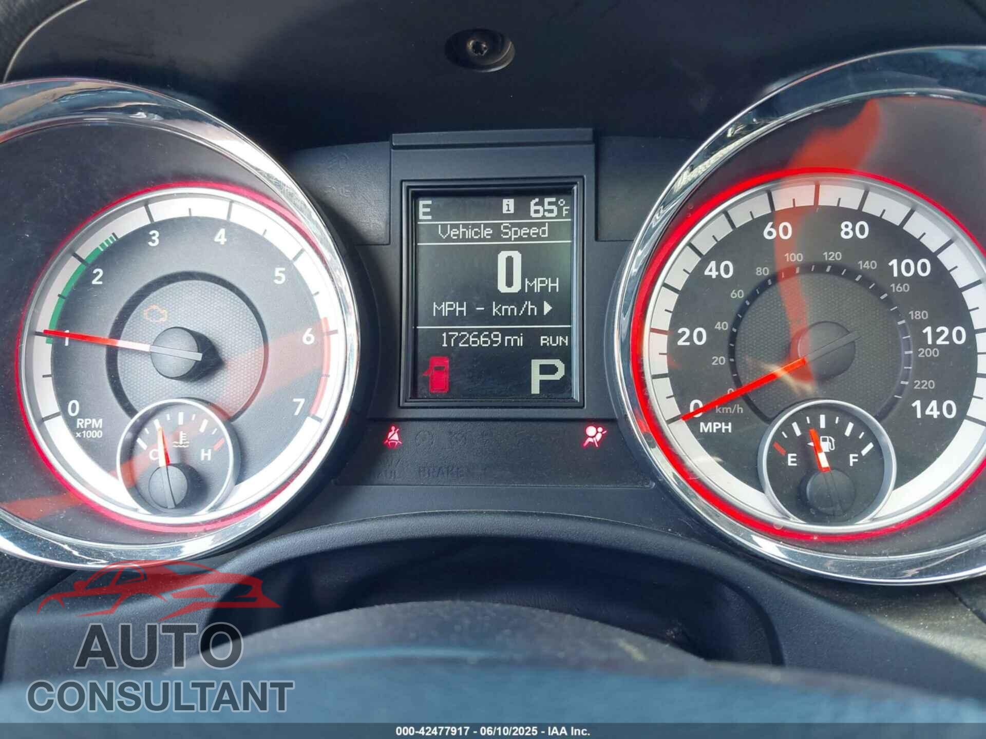 DODGE DURANGO 2013 - 1C4SDJCT4DC669028